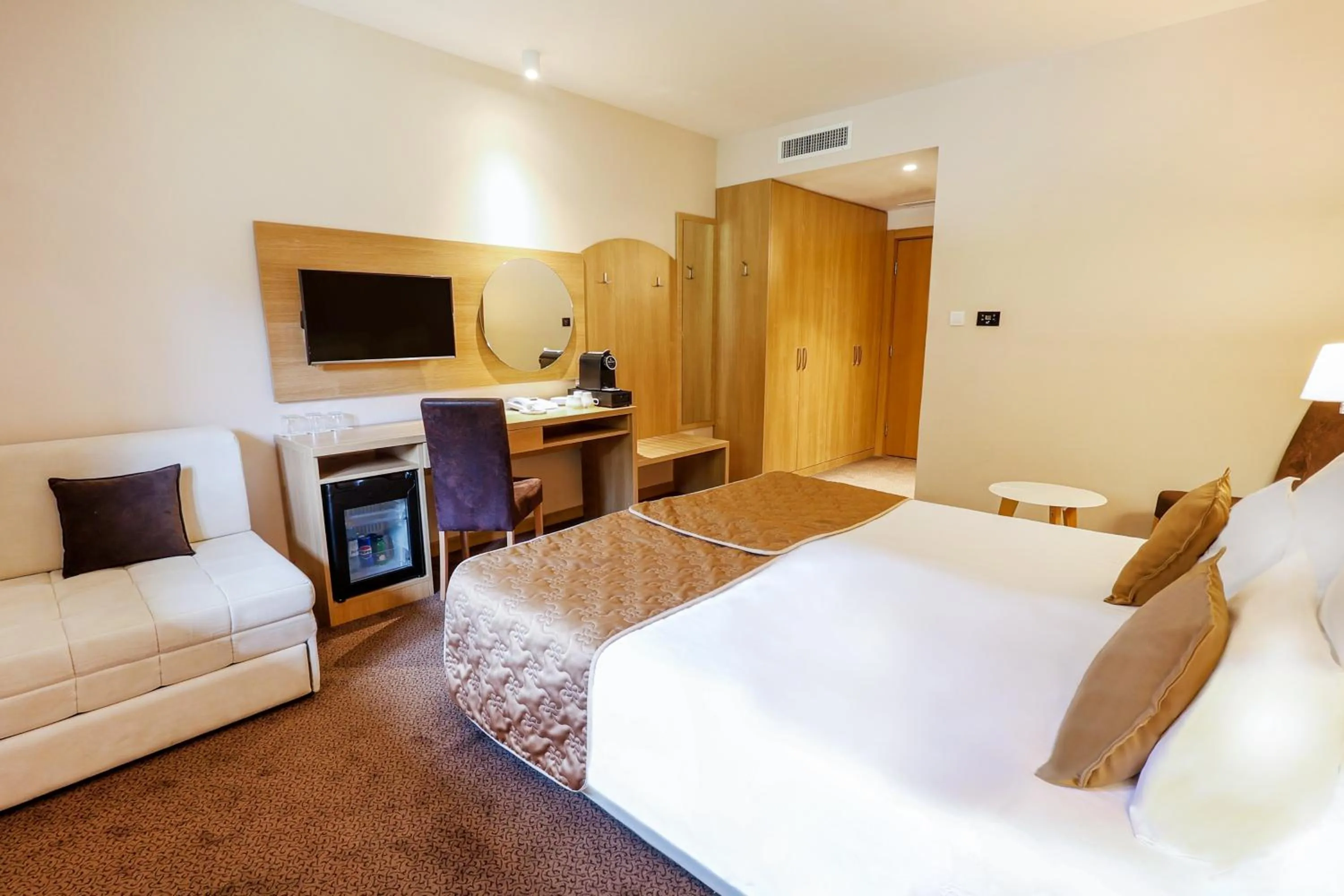 Photo of the whole room, Bed in Etno Naselje Vrdnička kula - Fruške Terme