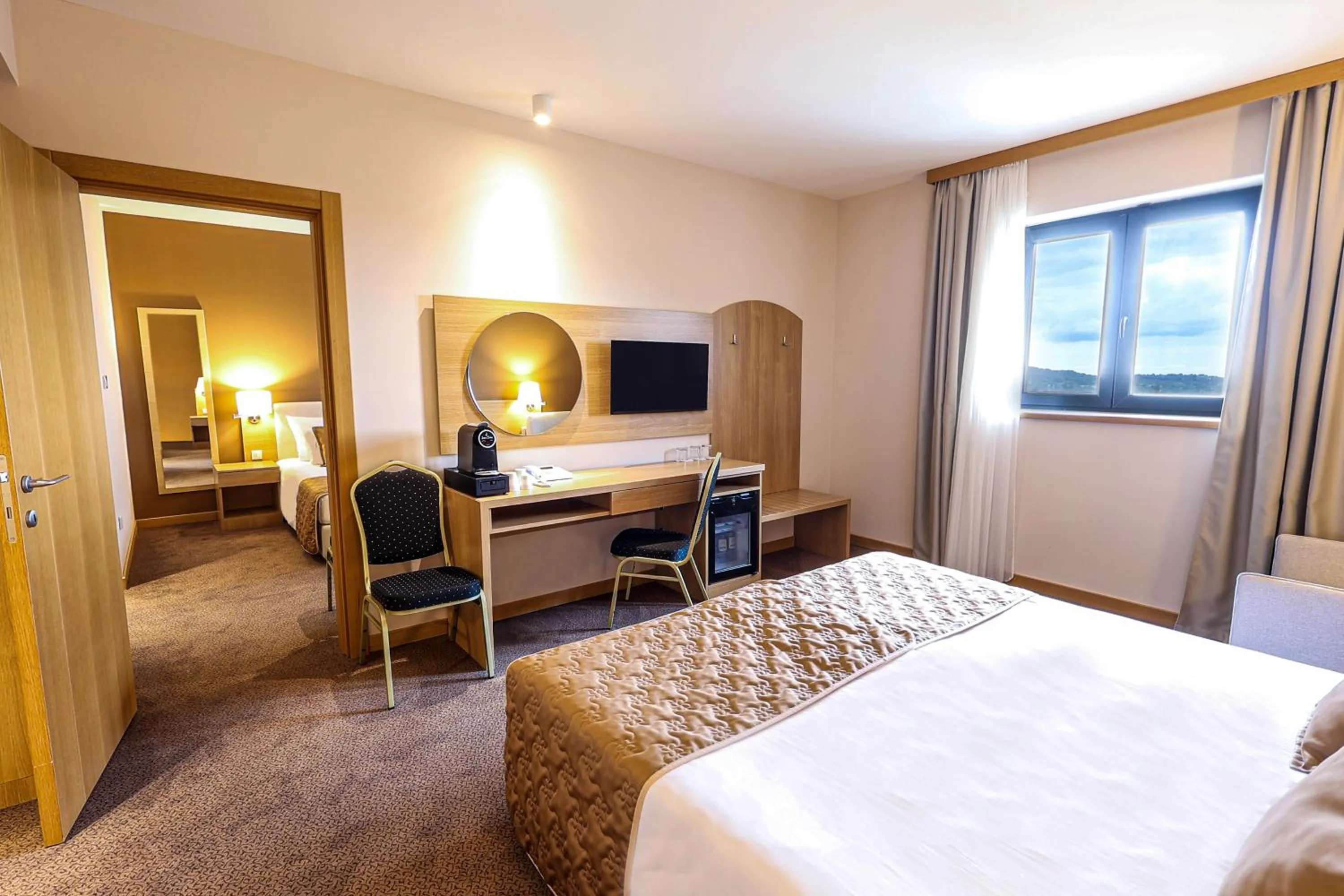 Photo of the whole room, Bed in Etno Naselje Vrdnička kula - Fruške Terme