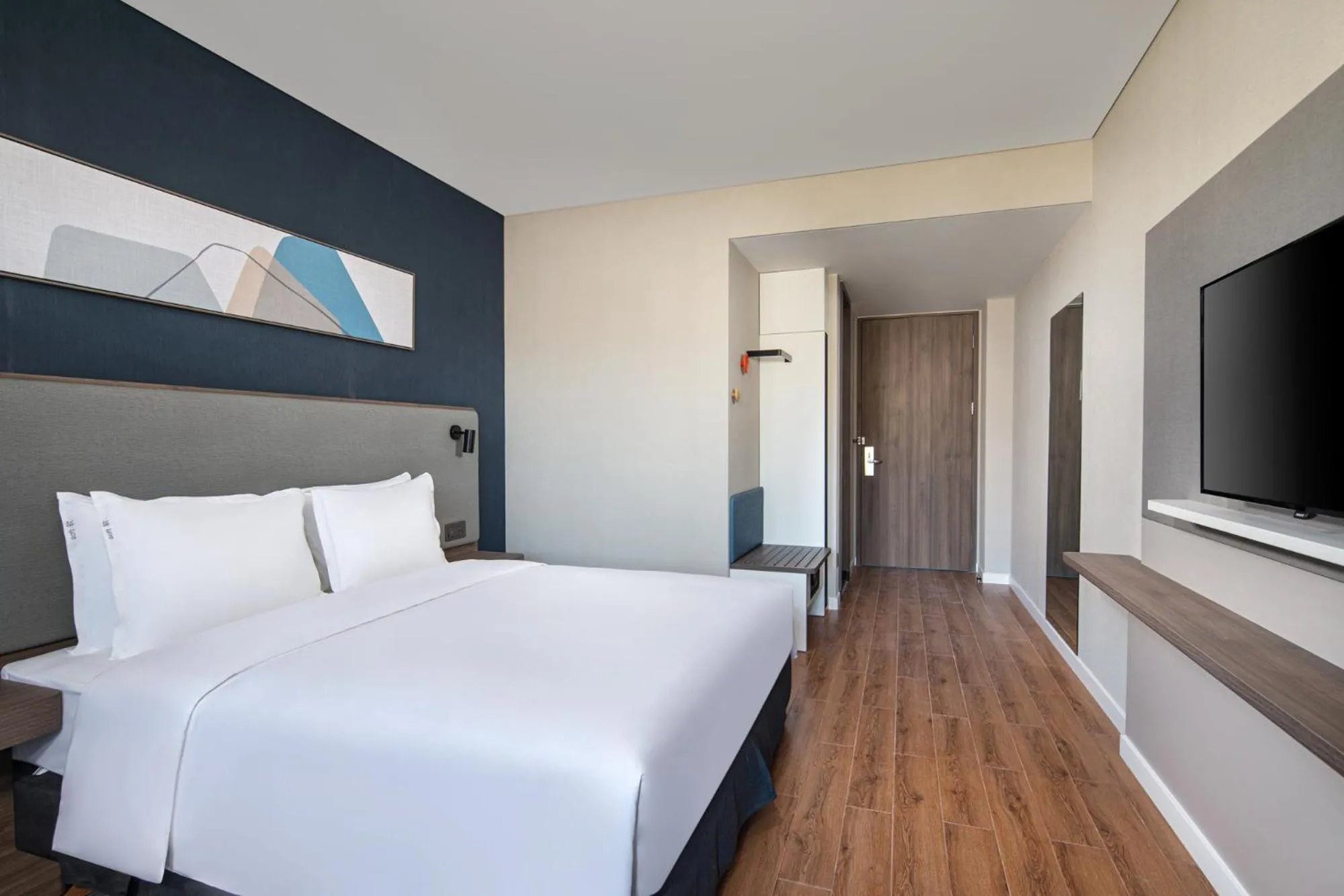 Bed in Holiday Inn Express Chengde Park View by IHG