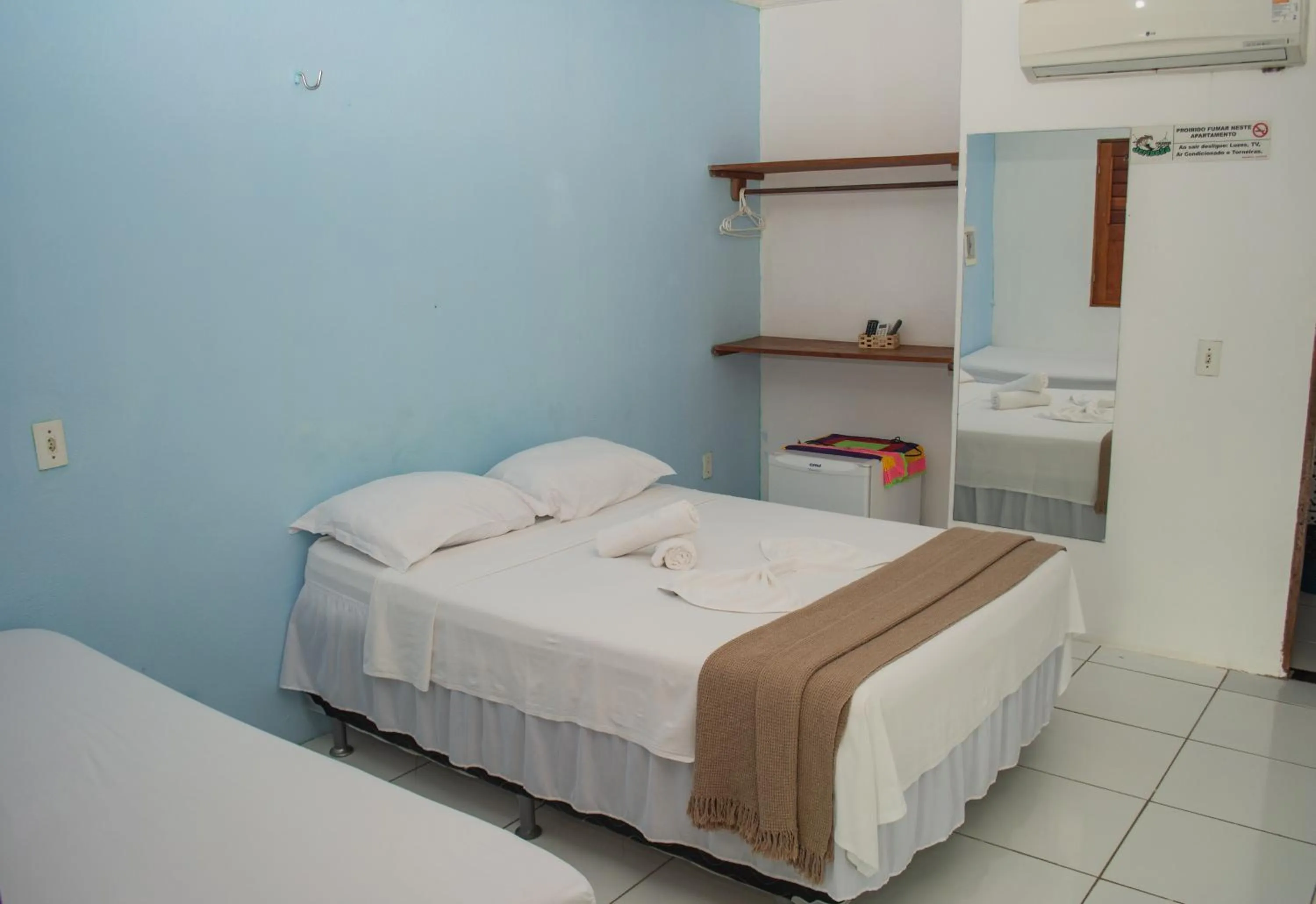 Bed in Pousada Numei de Jeri