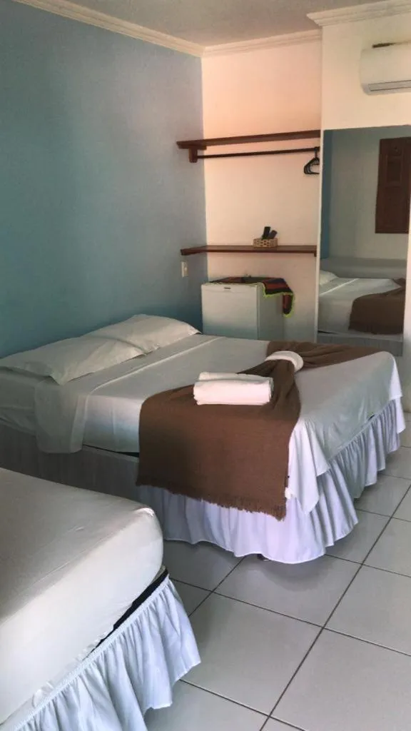 Bed in Pousada Numei de Jeri