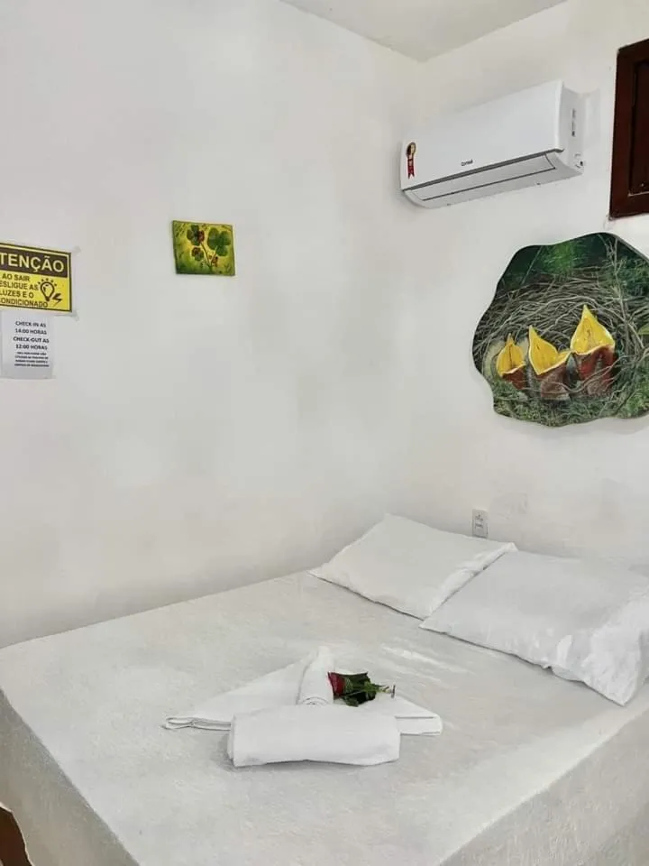 Bed in Pousada Numei de Jeri