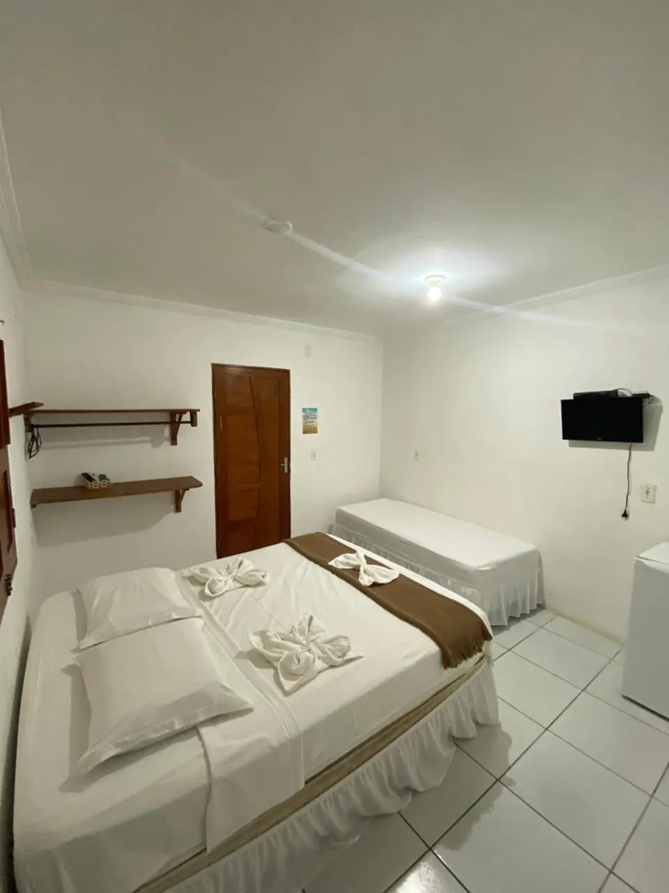 Bed in Pousada Numei de Jeri