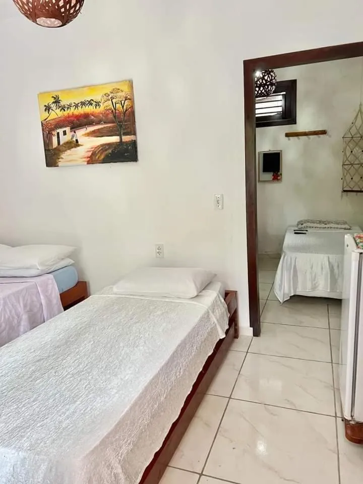 Bed in Pousada Numei de Jeri