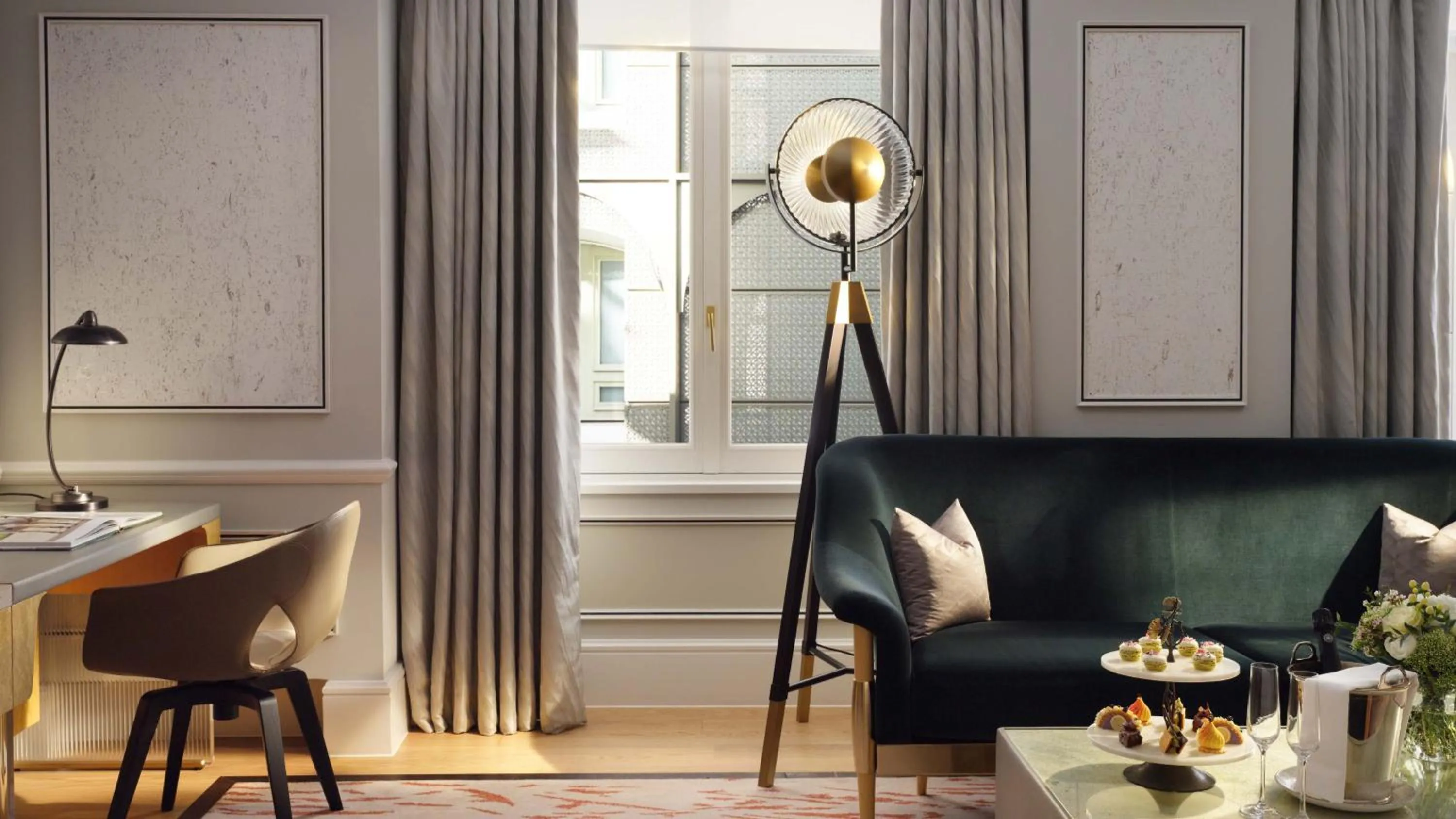 Seating area in Mandarin Oriental Hyde Park, London