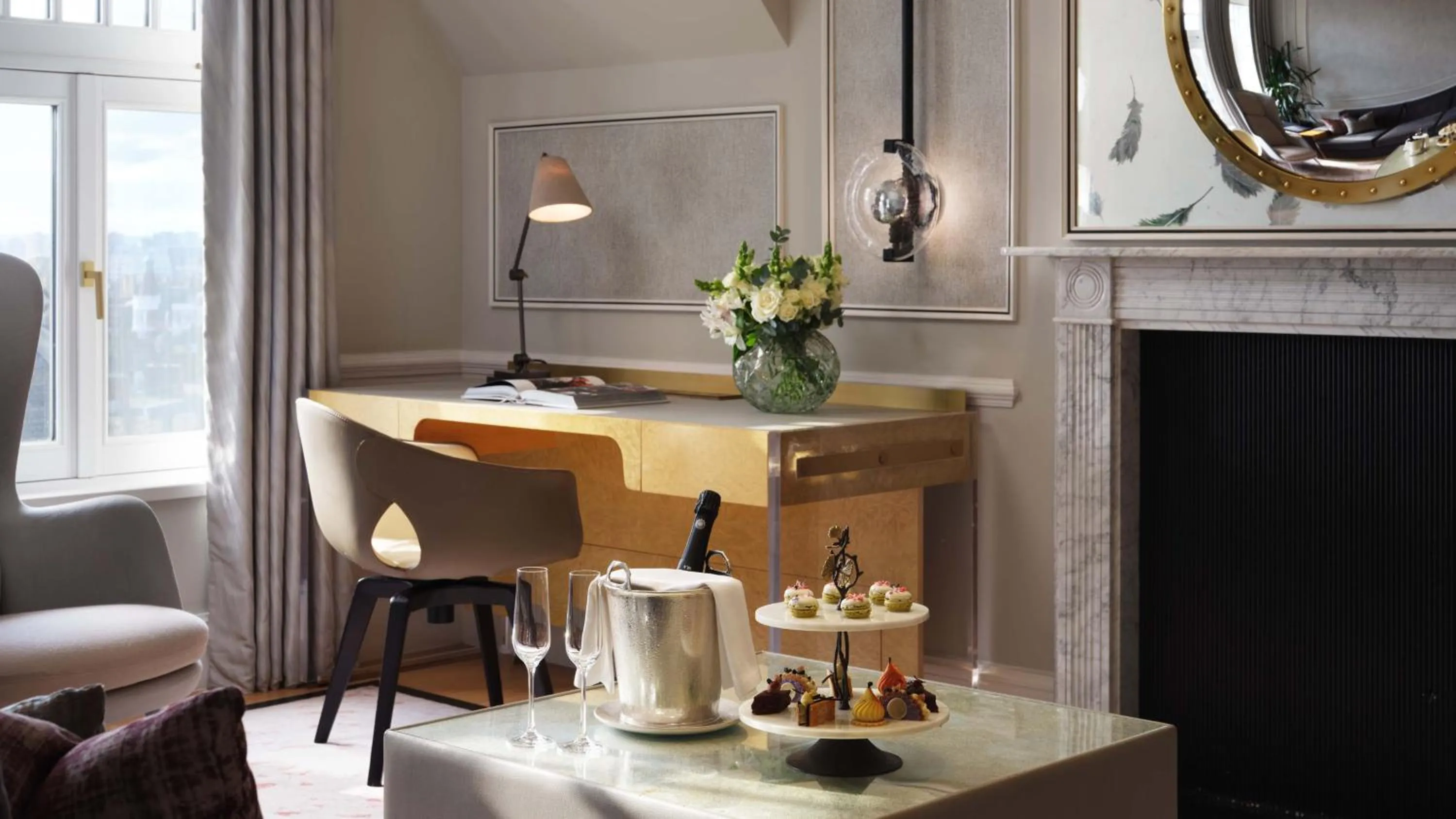 Seating area in Mandarin Oriental Hyde Park, London