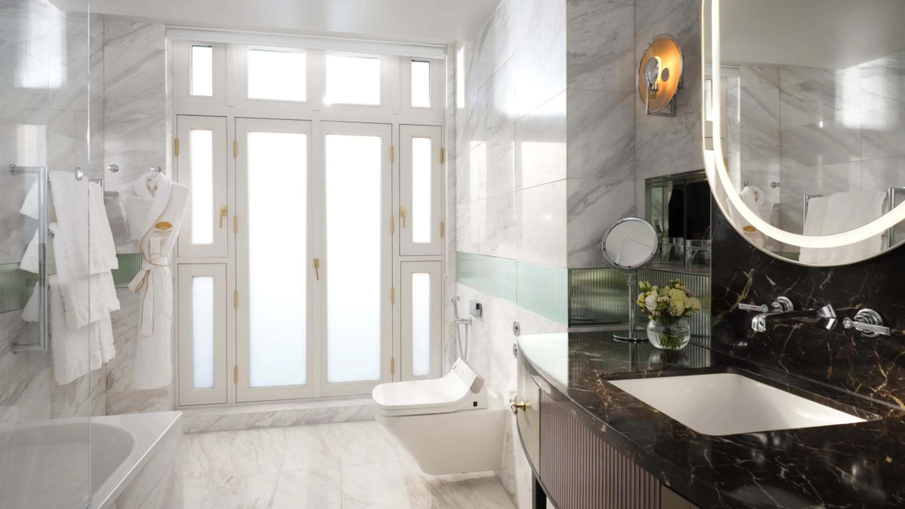 Bathroom in Mandarin Oriental Hyde Park, London