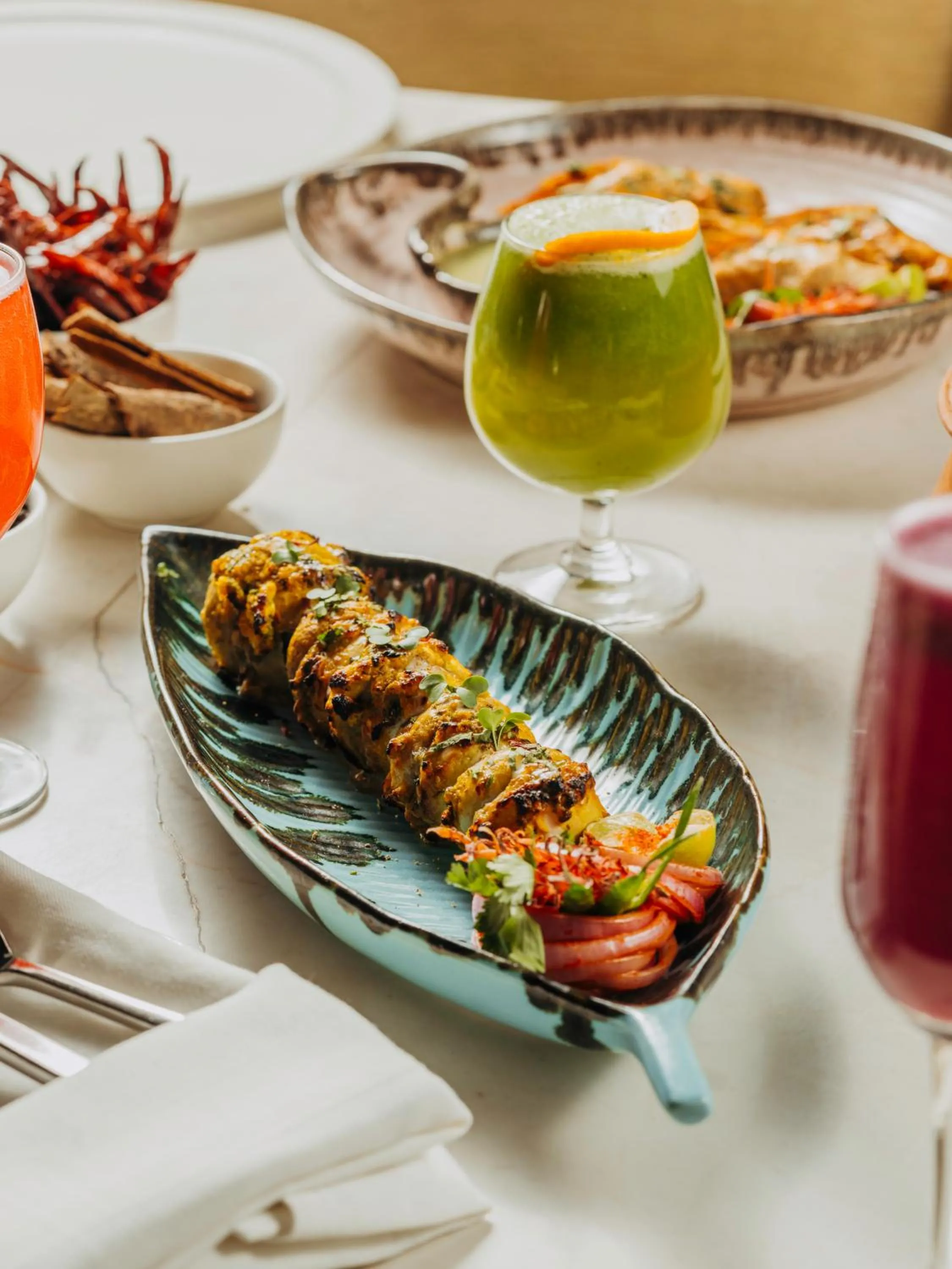 Dining area in Holiday Inn Chandigarh Zirakpur by IHG