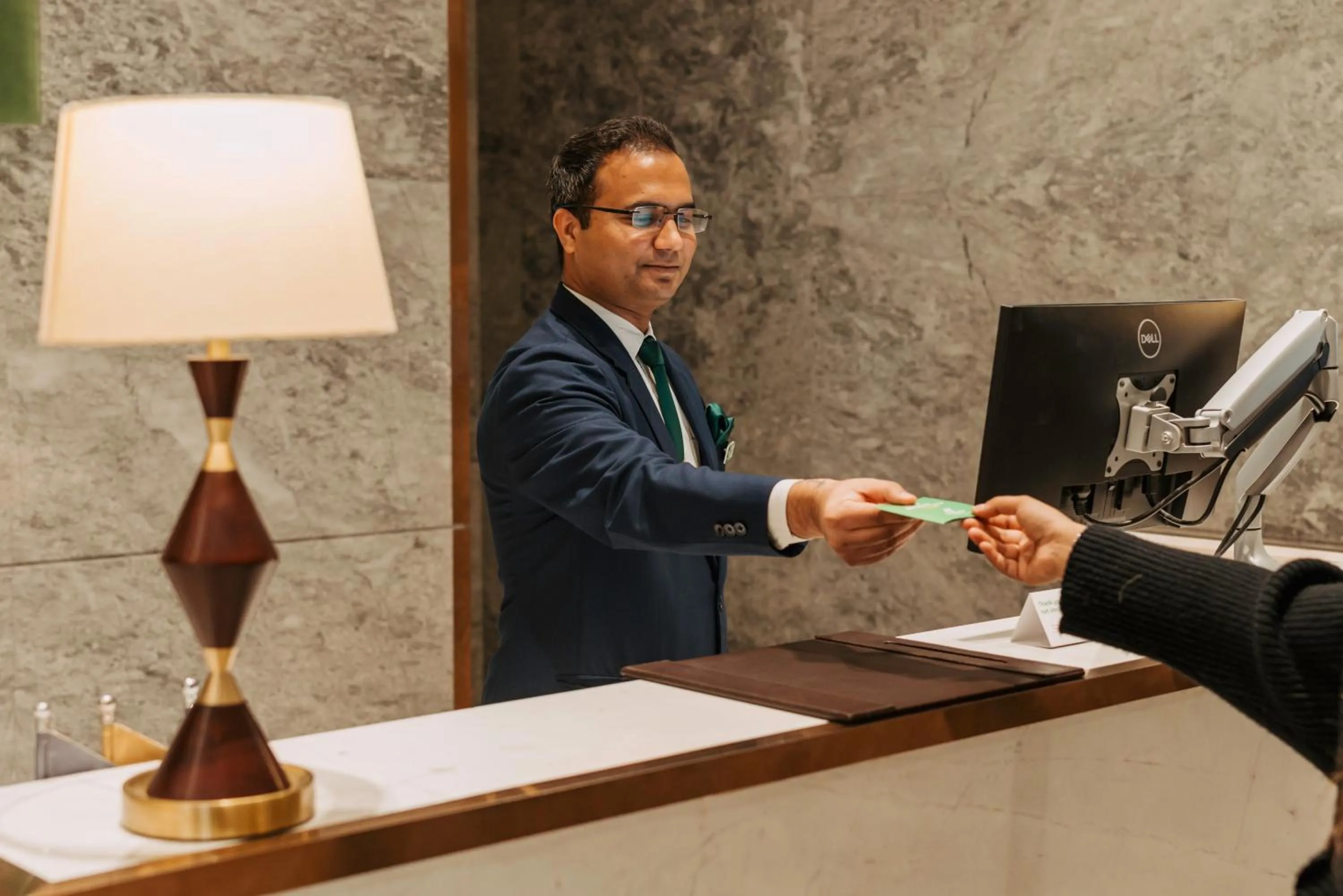 Lobby or reception in Holiday Inn Chandigarh Zirakpur by IHG