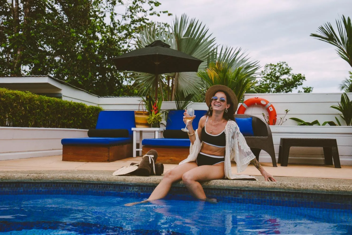 Swimming pool in Hotel Villabosque Eco Boutique