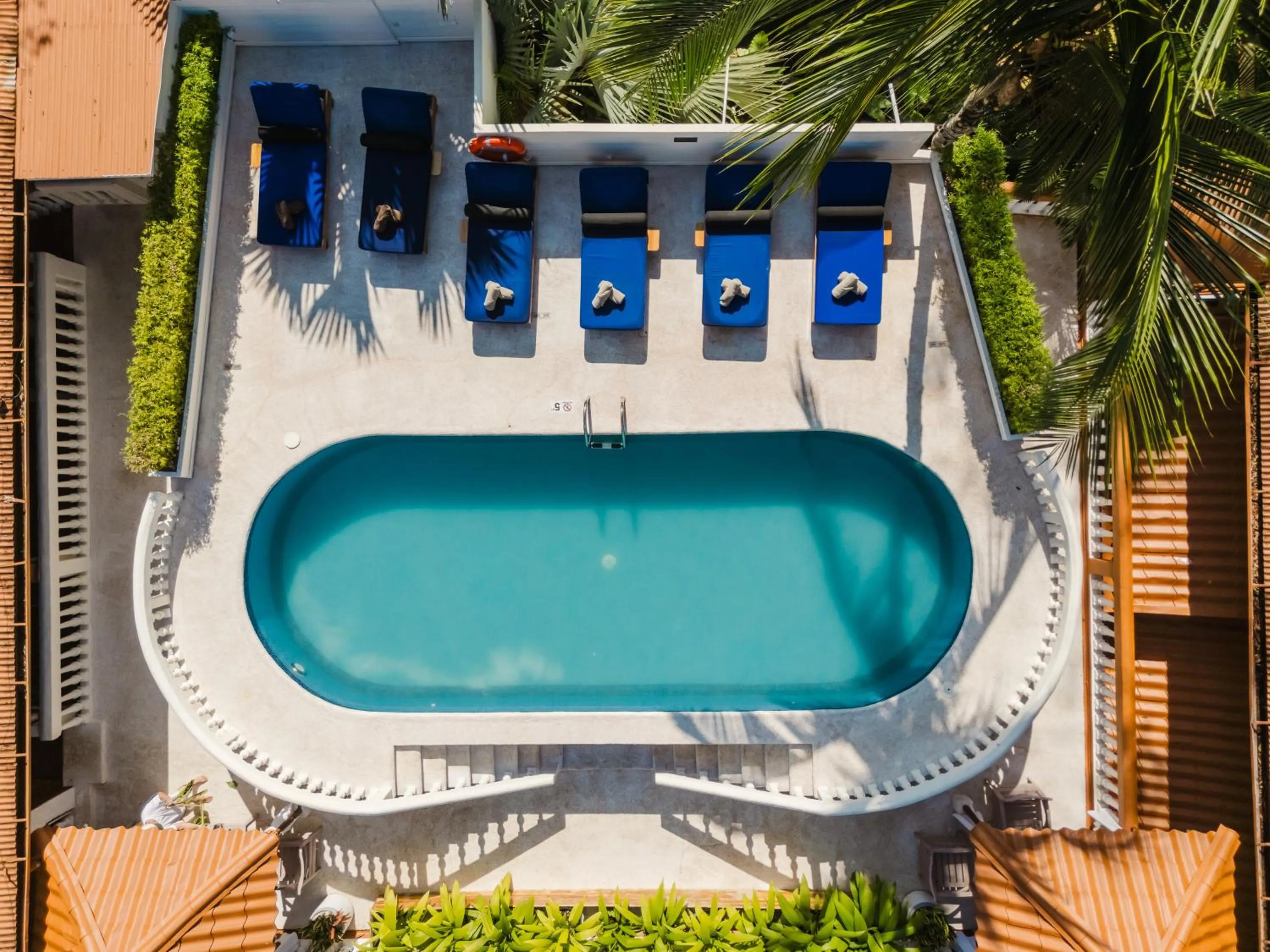 Swimming pool in Hotel Villabosque Eco Boutique