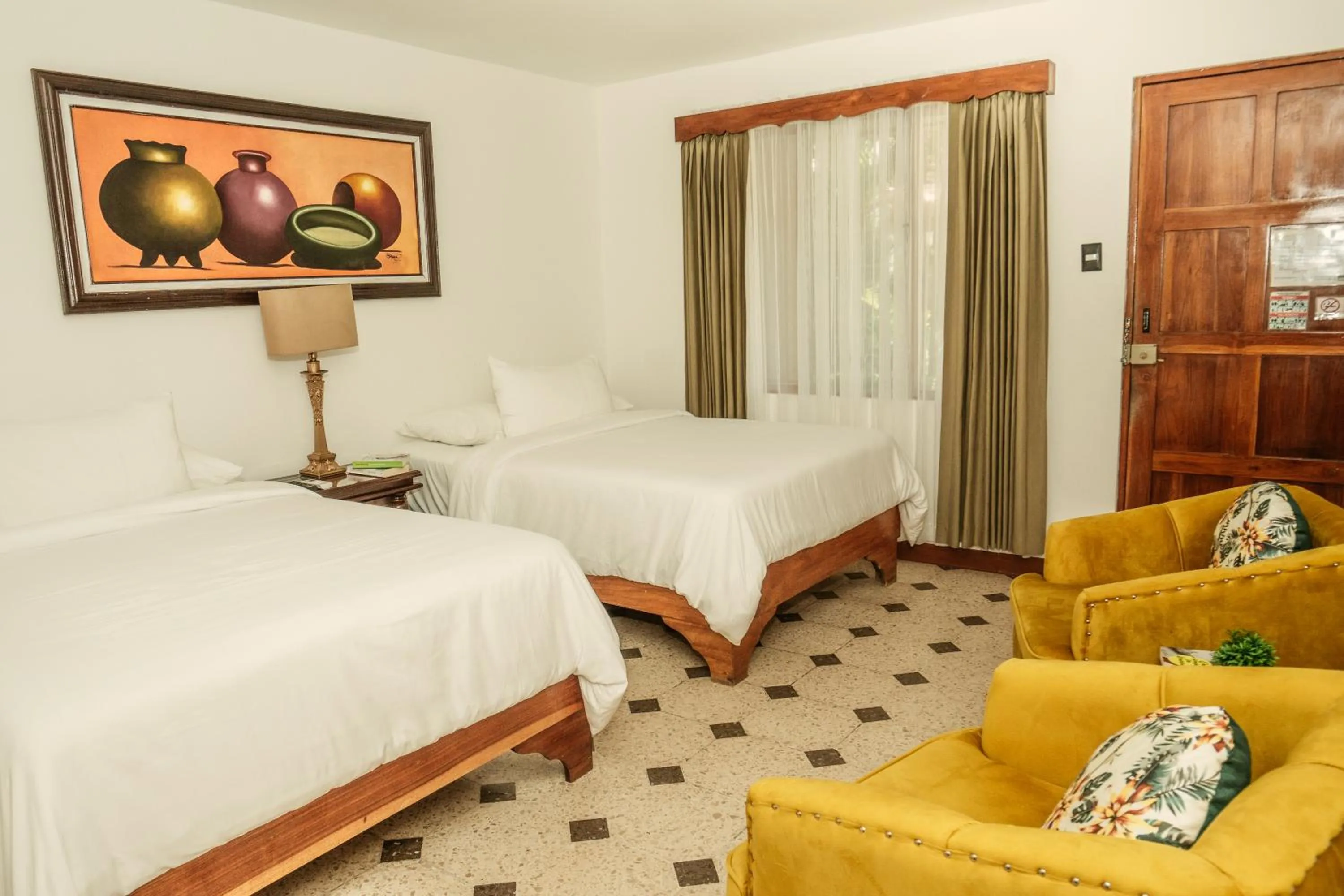 Bedroom, Bed in Hotel Villabosque Eco Boutique