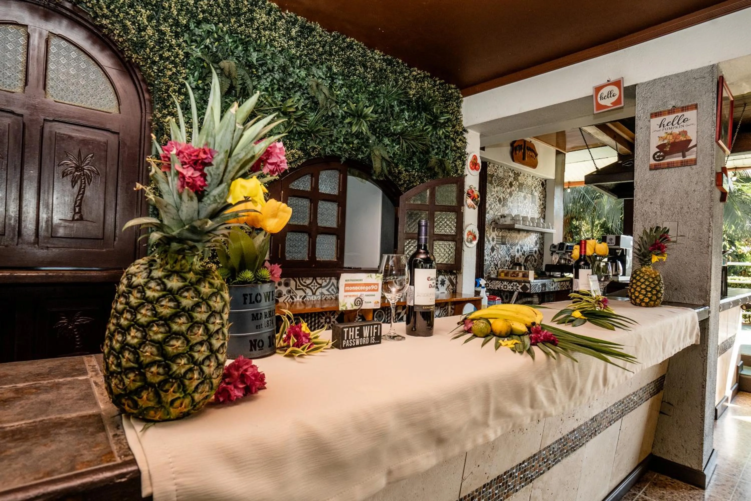 Restaurant/places to eat in Hotel Villabosque Eco Boutique