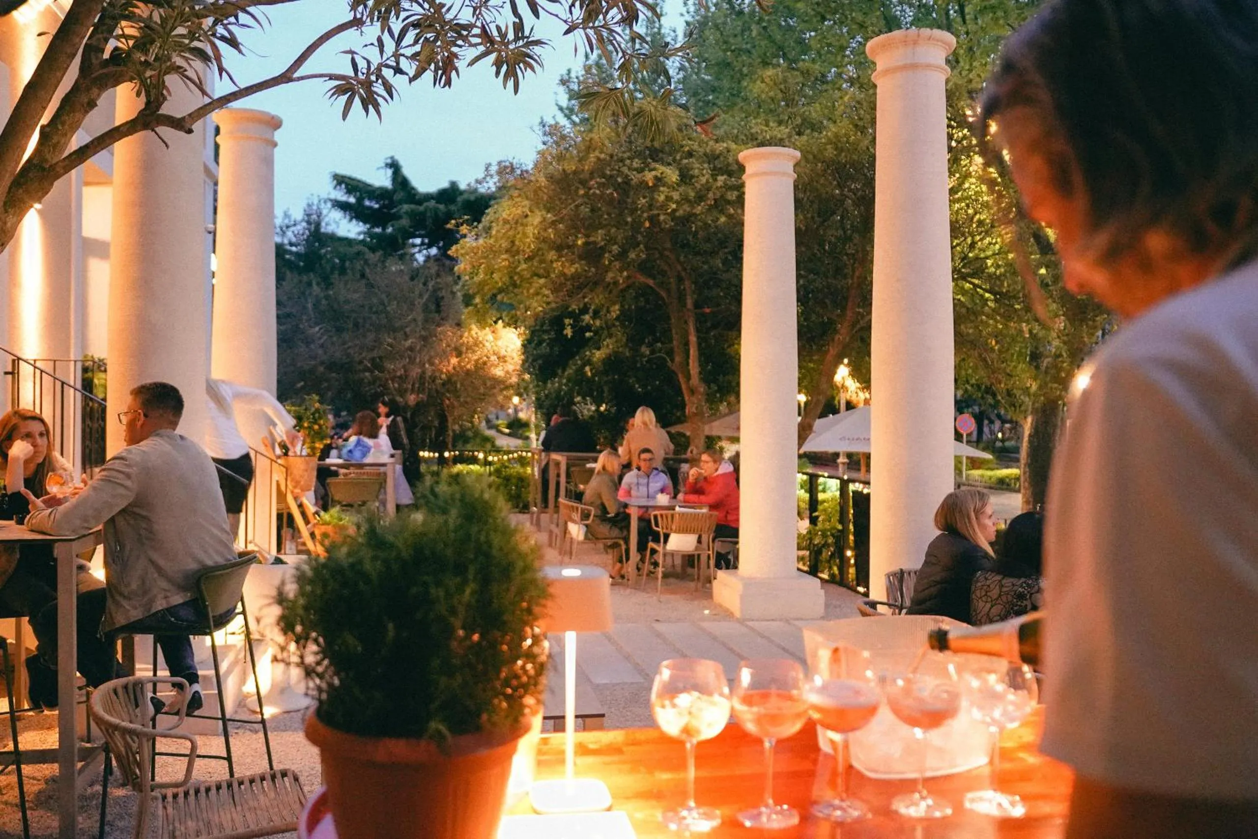 People in DeGrassi Boutique Garni Hotel Izola