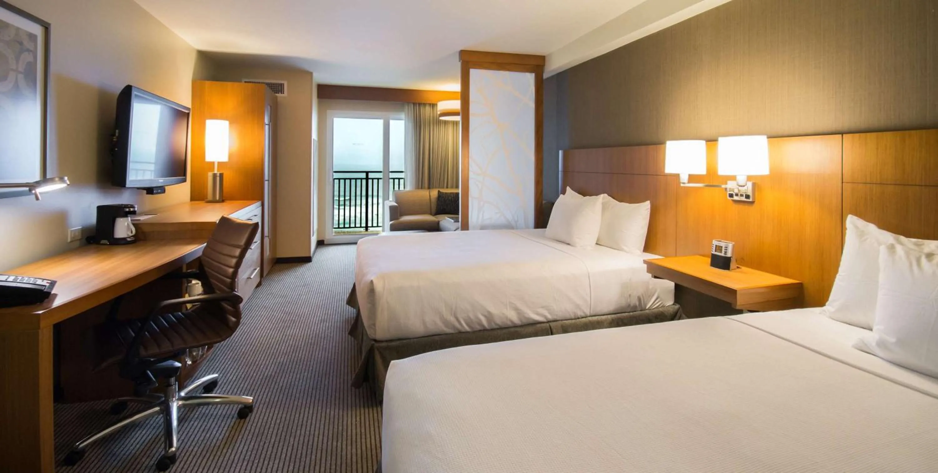 Bedroom, Bed in Hyatt Place Daytona Beach-Oceanfront