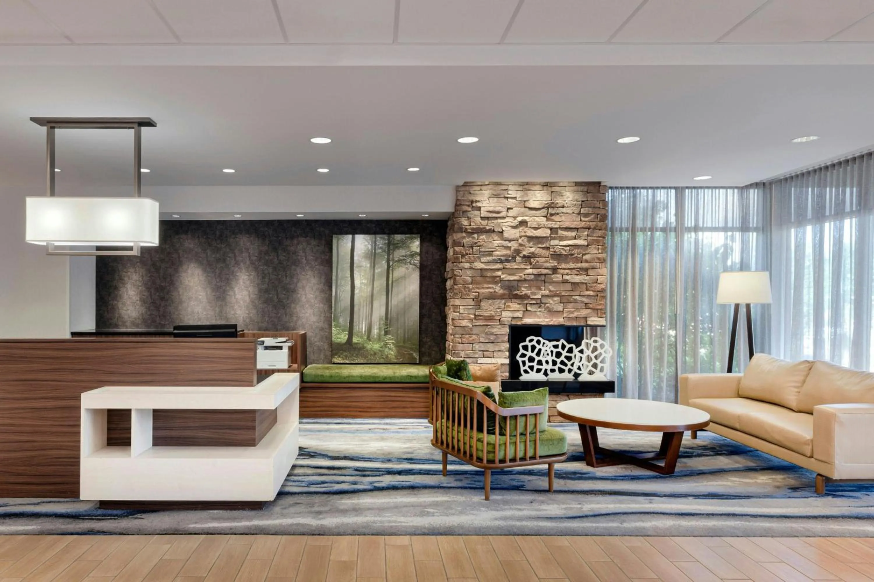 Lobby or reception in Fairfield Inn & Suites by Marriott Wentzville