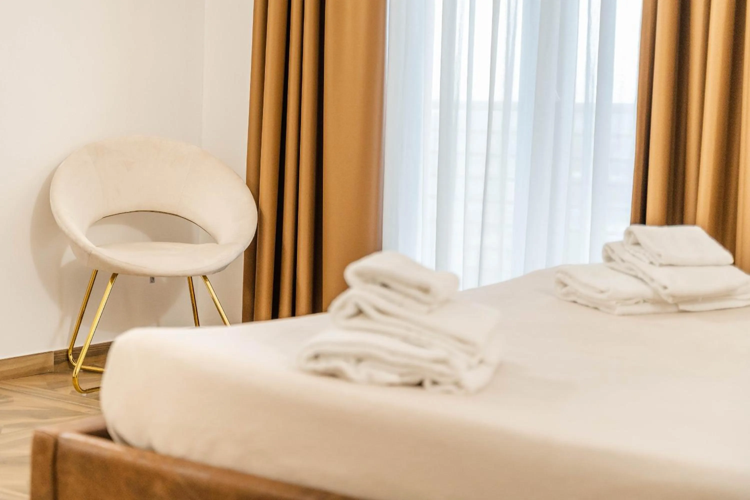 Decorative detail, Bed in Kairos Hotel