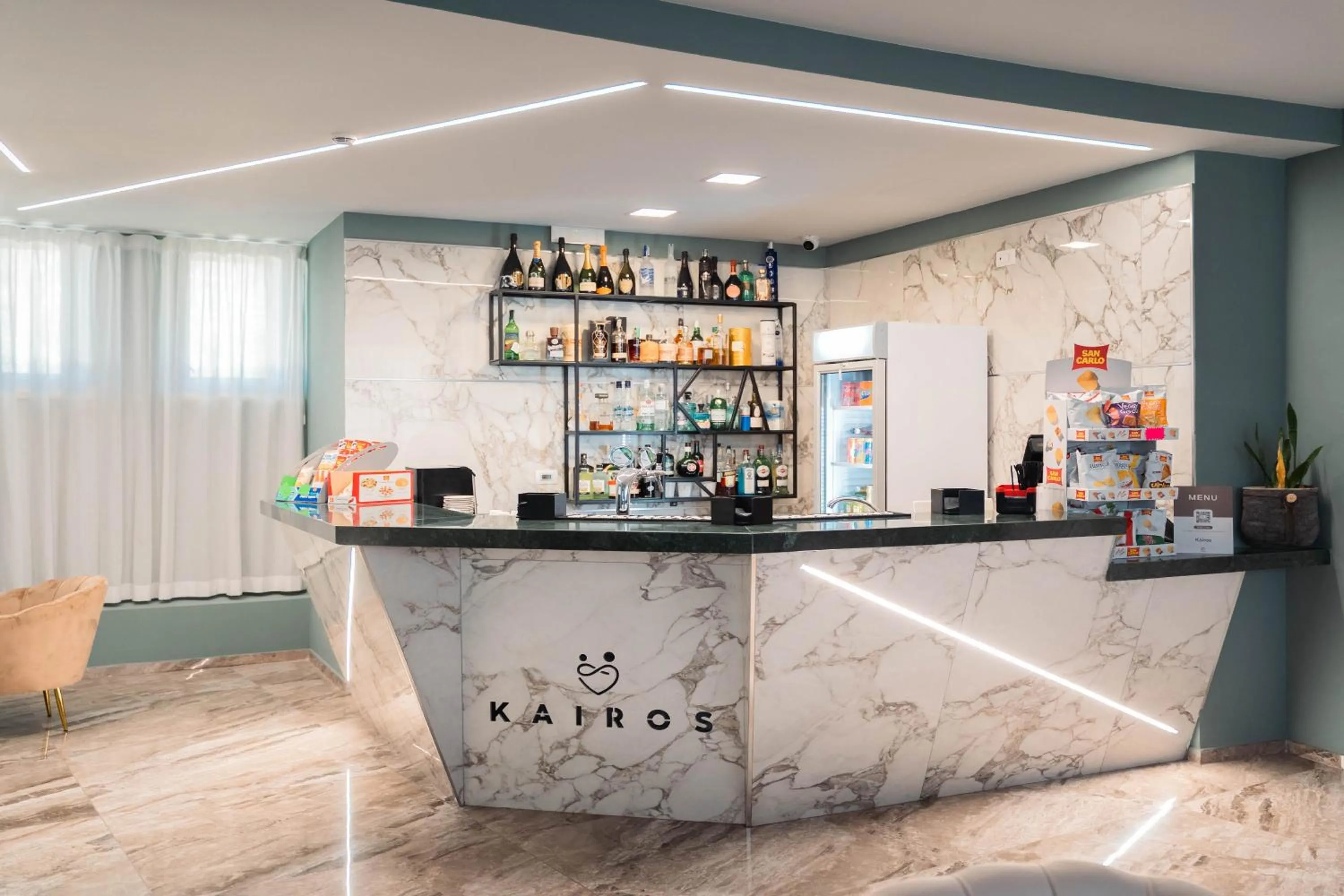 Lounge or bar in Kairos Hotel