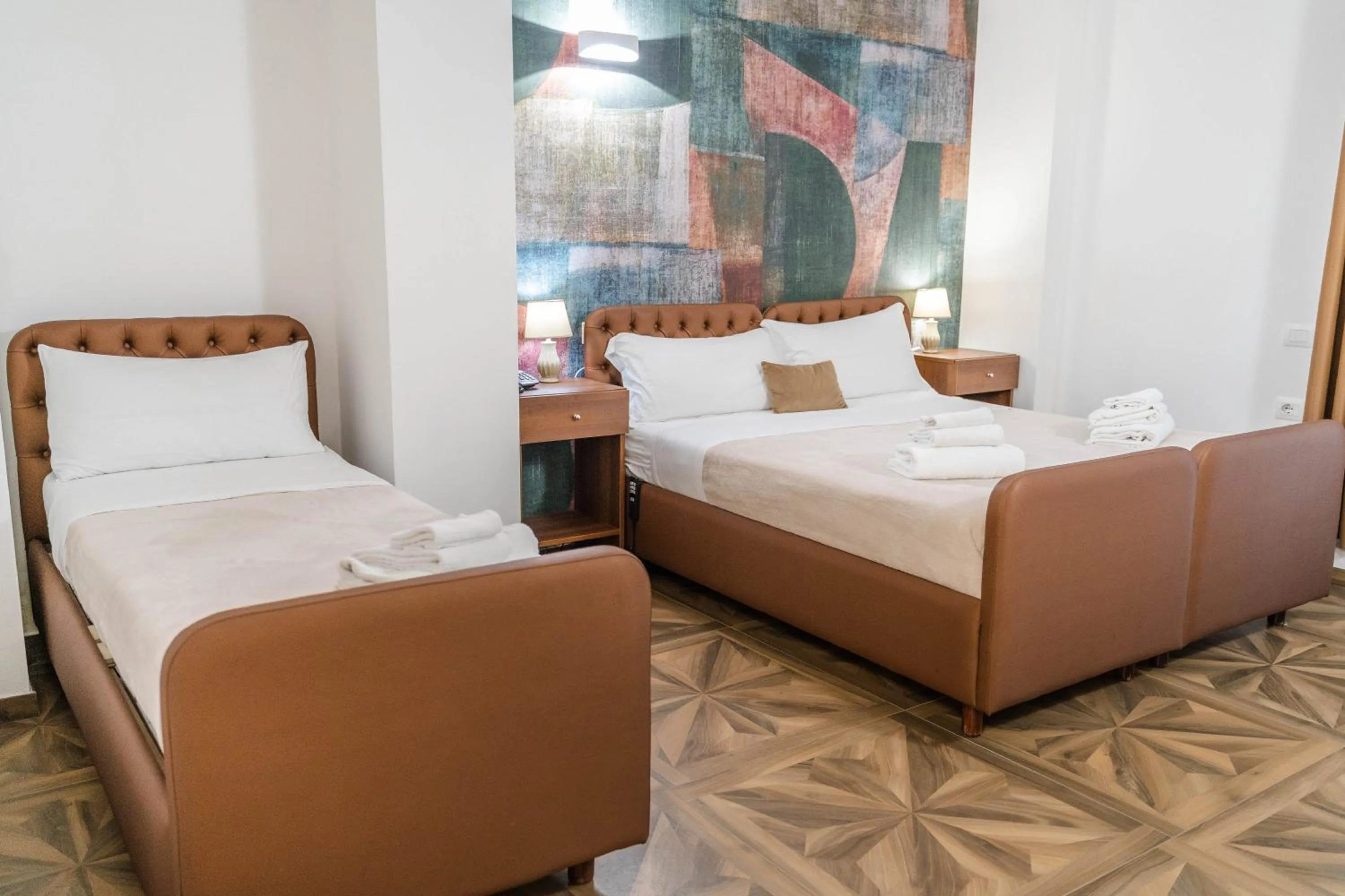 Bedroom, Bed in Kairos Hotel