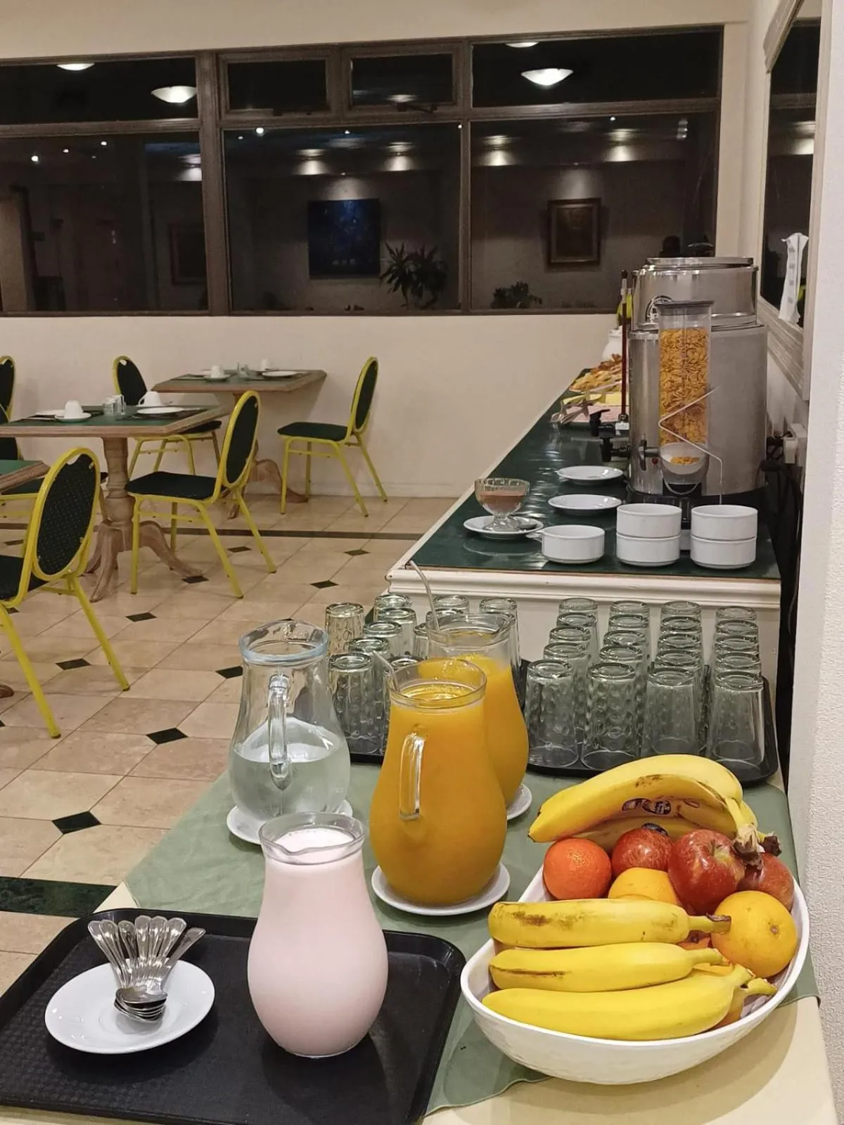 Continental breakfast in ATLAS TOWER HOTEL