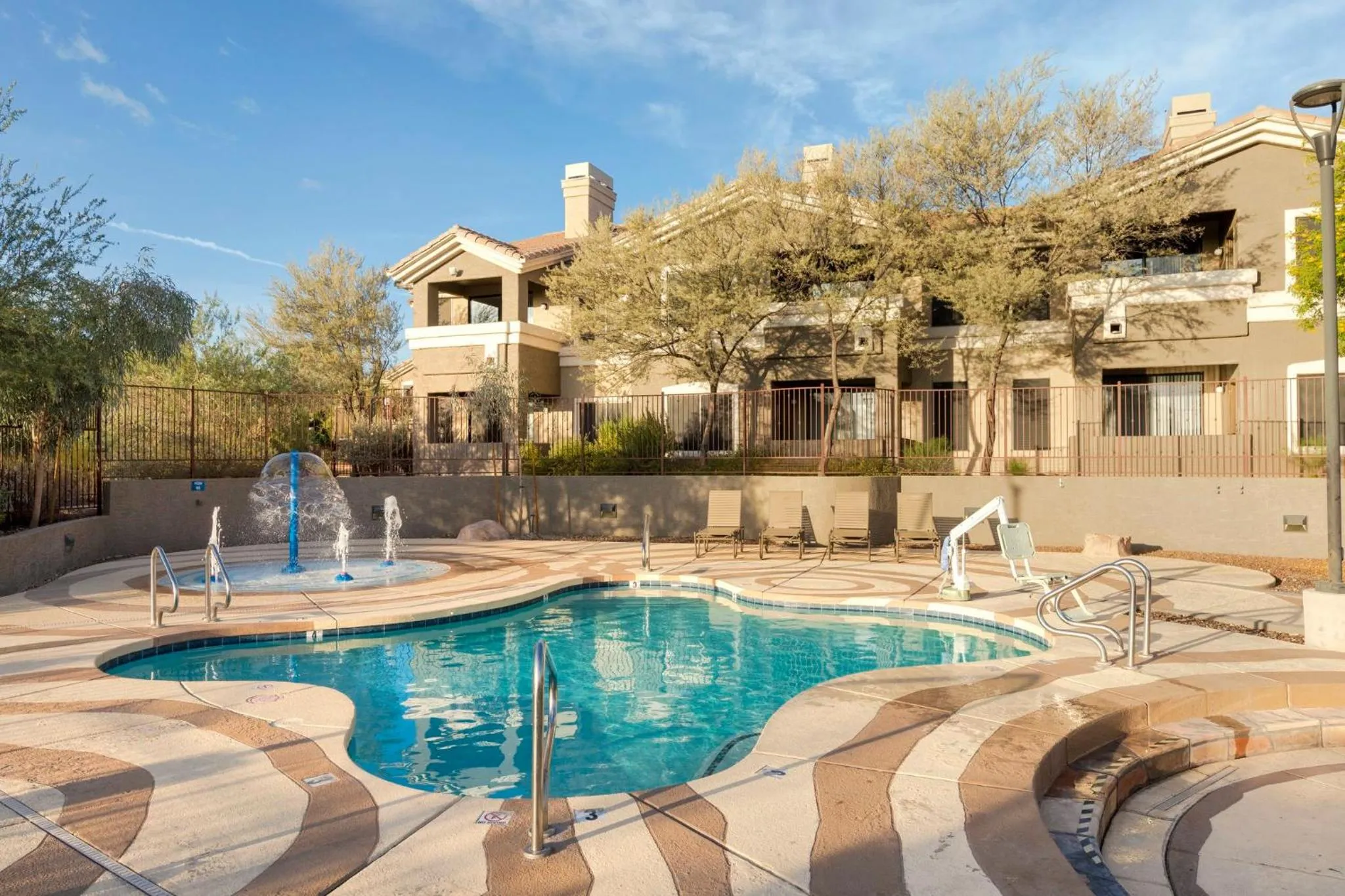 Swimming pool in Raintree at Phoenix South Mountain Preserve