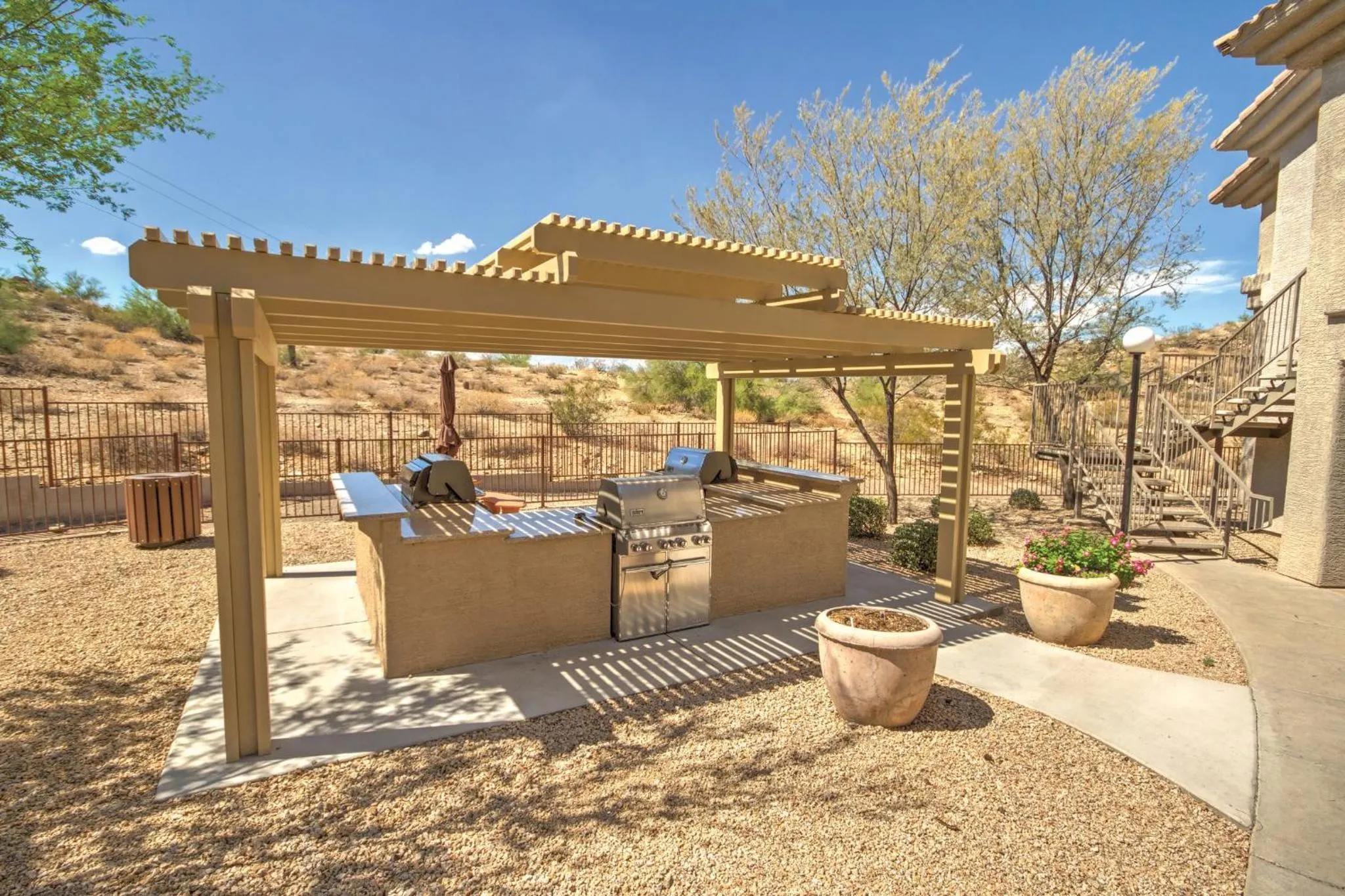 Decorative detail in Raintree at Phoenix South Mountain Preserve