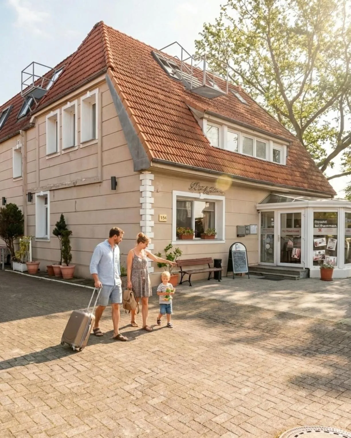 Property building in Hotel Falk