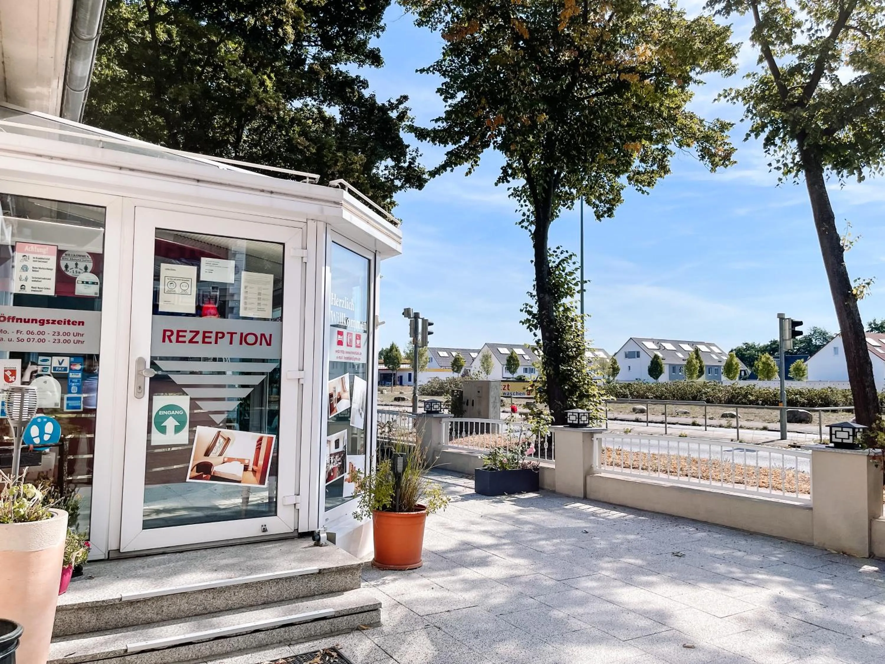 Lobby or reception in Hotel Falk