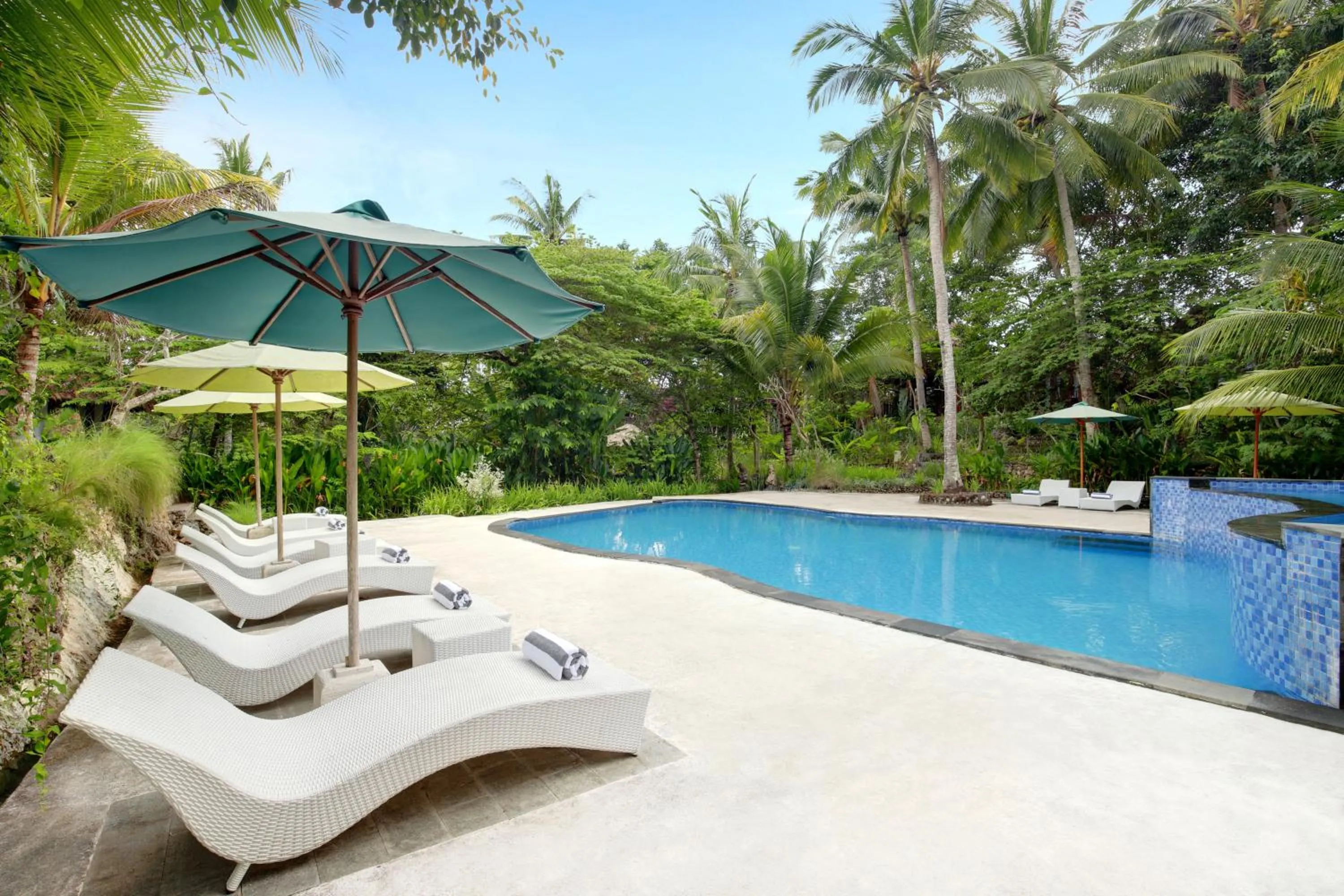 Garden view in Bila Penida Resort & Farm