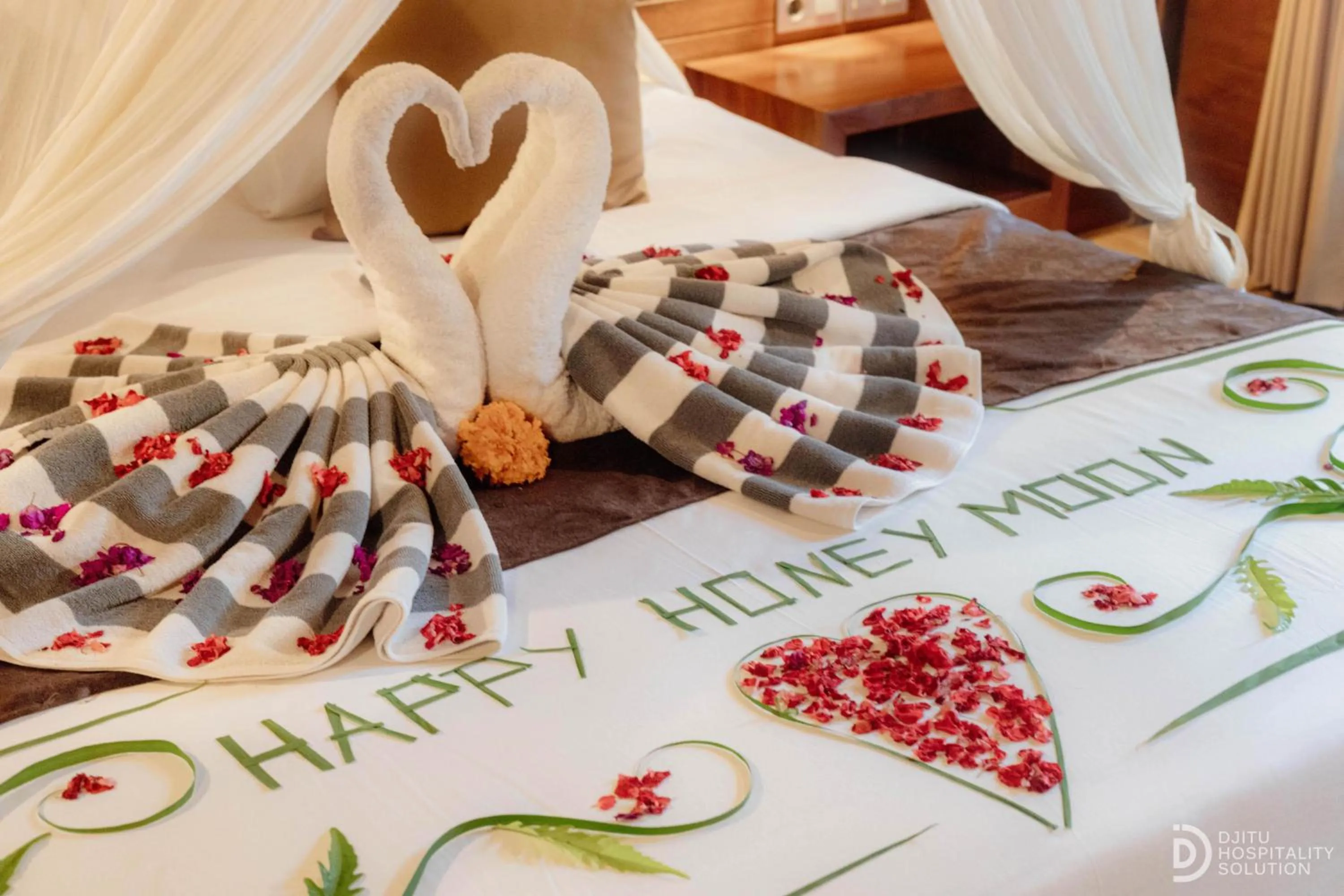 Bed in Bila Penida Resort & Farm