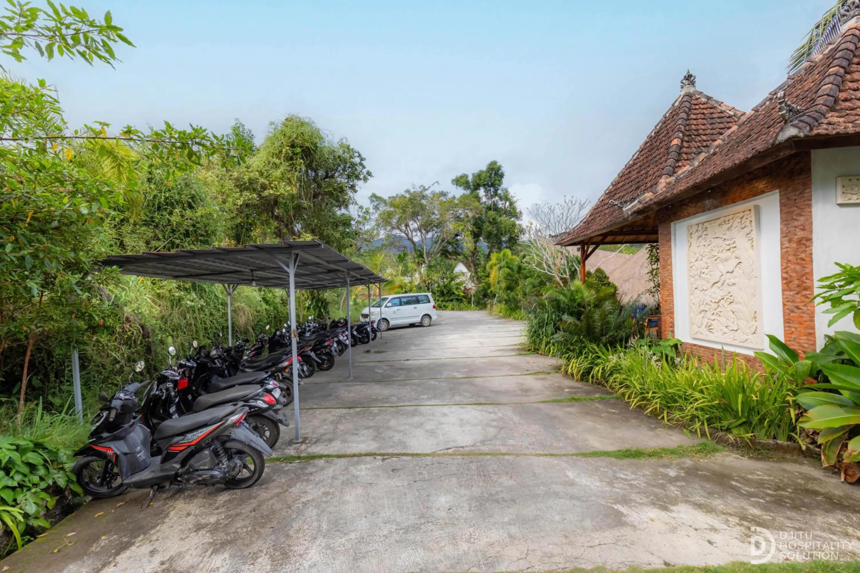 Parking in Bila Penida Resort & Farm