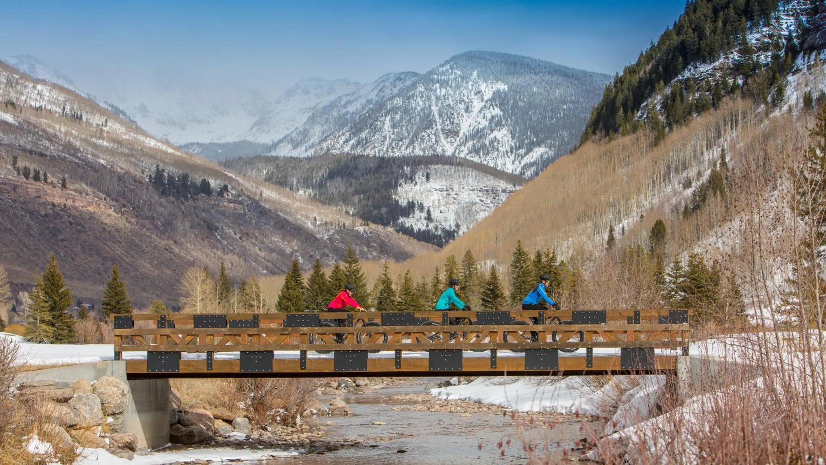 Mountain view in Montaneros in Vail