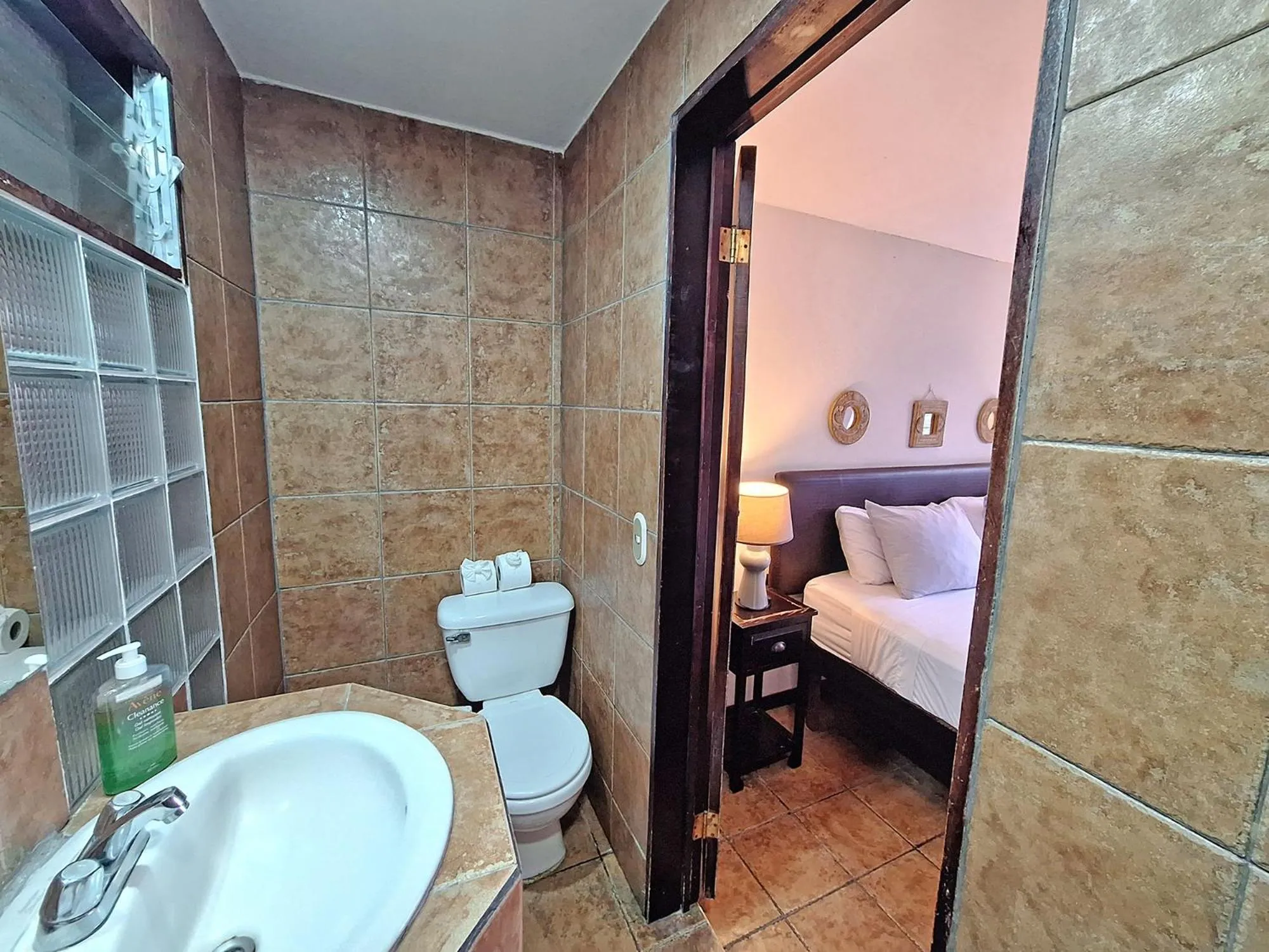 Bathroom in Colours Oasis Resort ADULT ONLY