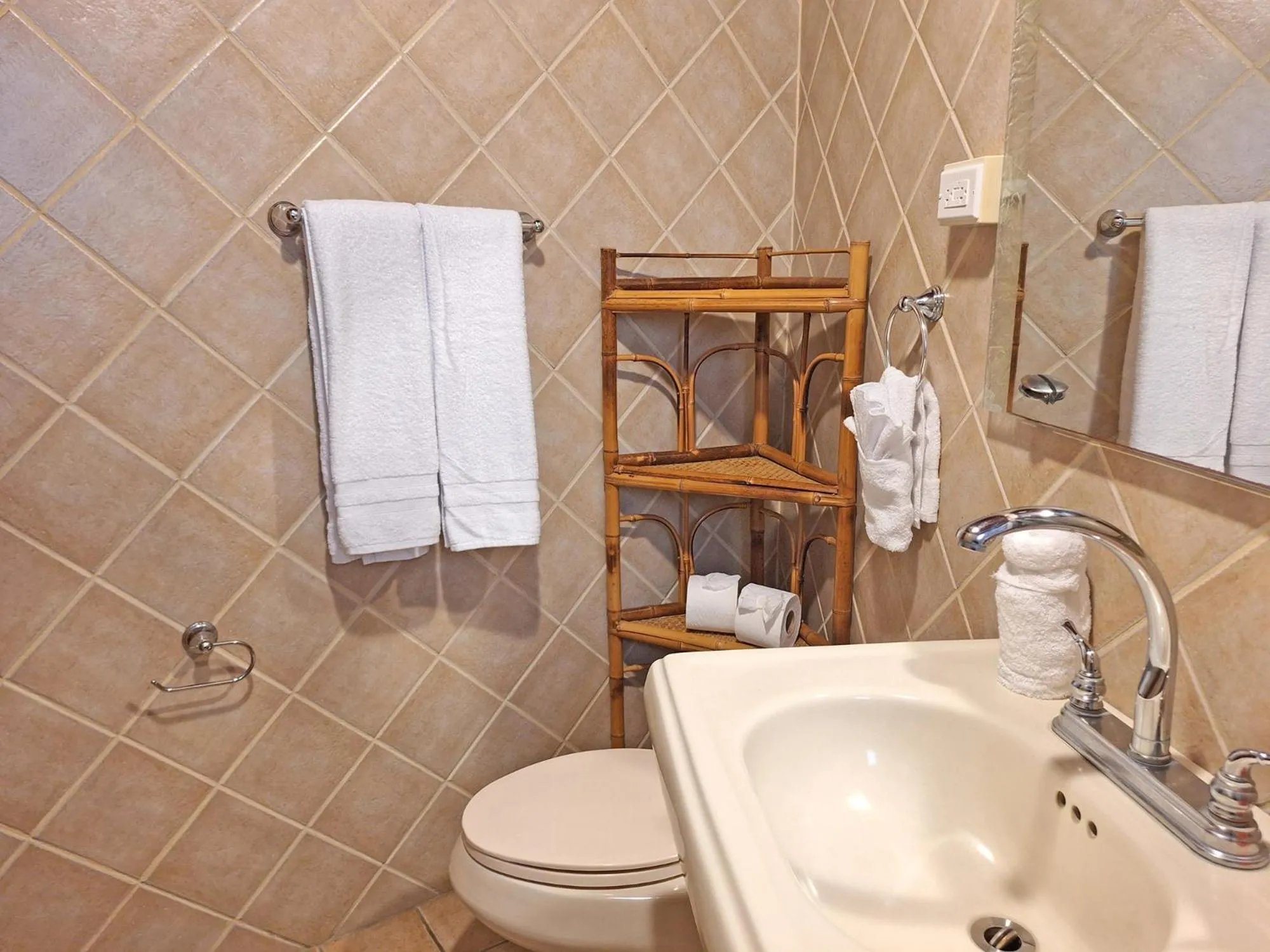 Bathroom in Colours Oasis Resort ADULT ONLY