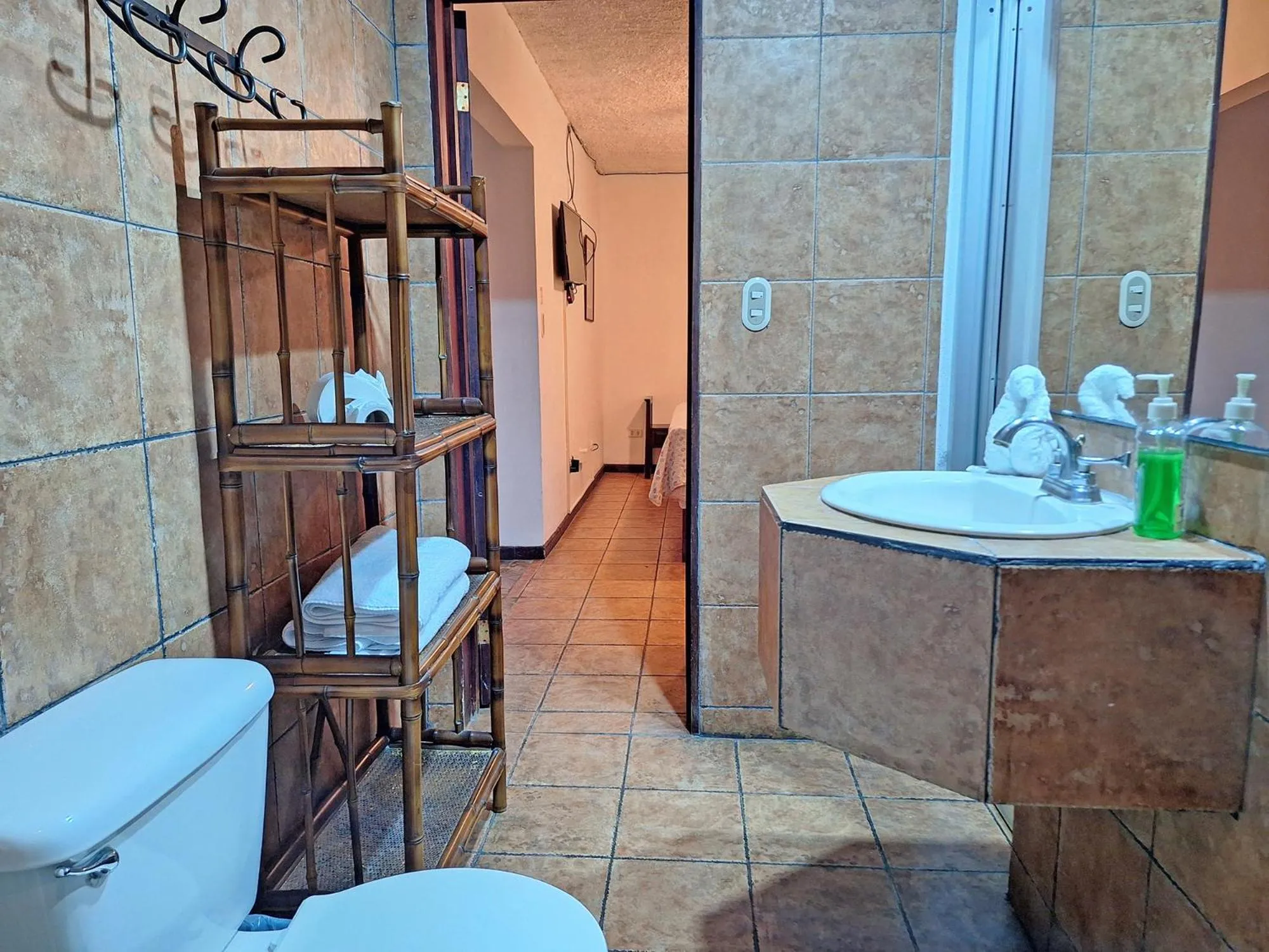 Bathroom in Colours Oasis Resort ADULT ONLY