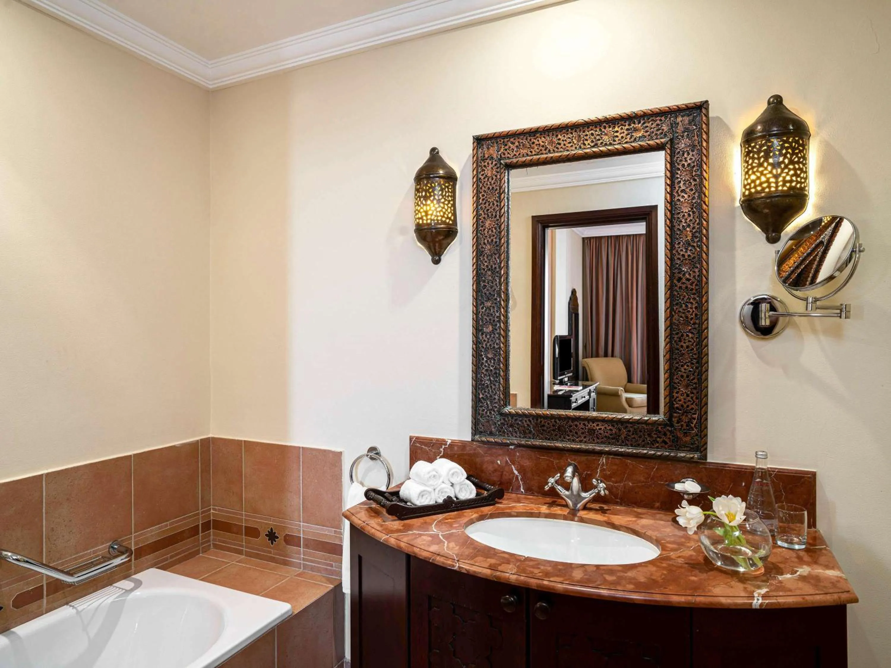 Bathroom in Mercure Grand Hotel Seef - All Suites