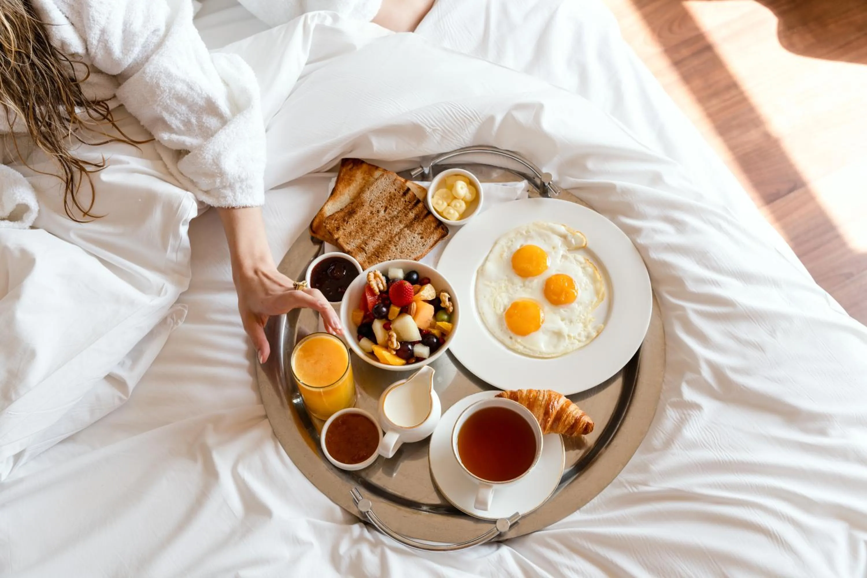 Breakfast in Mercure Grand Hotel Seef - All Suites