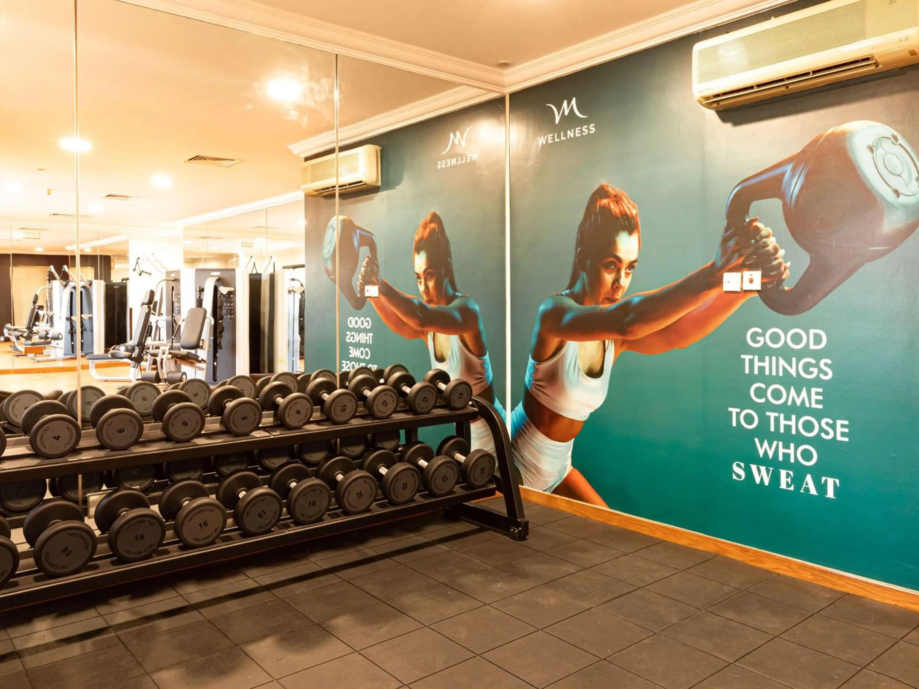 Fitness centre/facilities in Mercure Grand Hotel Seef - All Suites