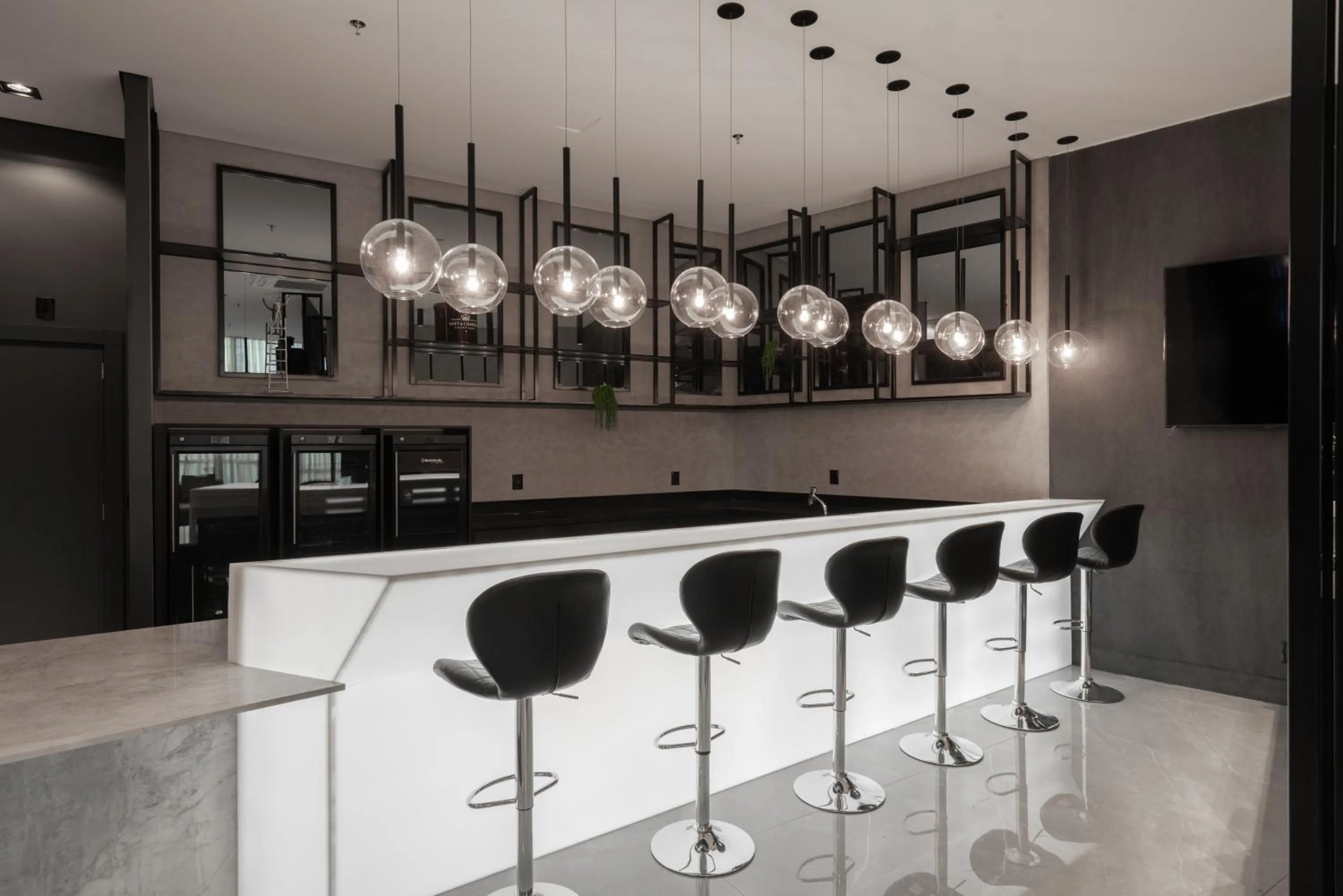 Lounge or bar in Slaviero Chapecó - Pet Friendly - Próximo a EFAPI