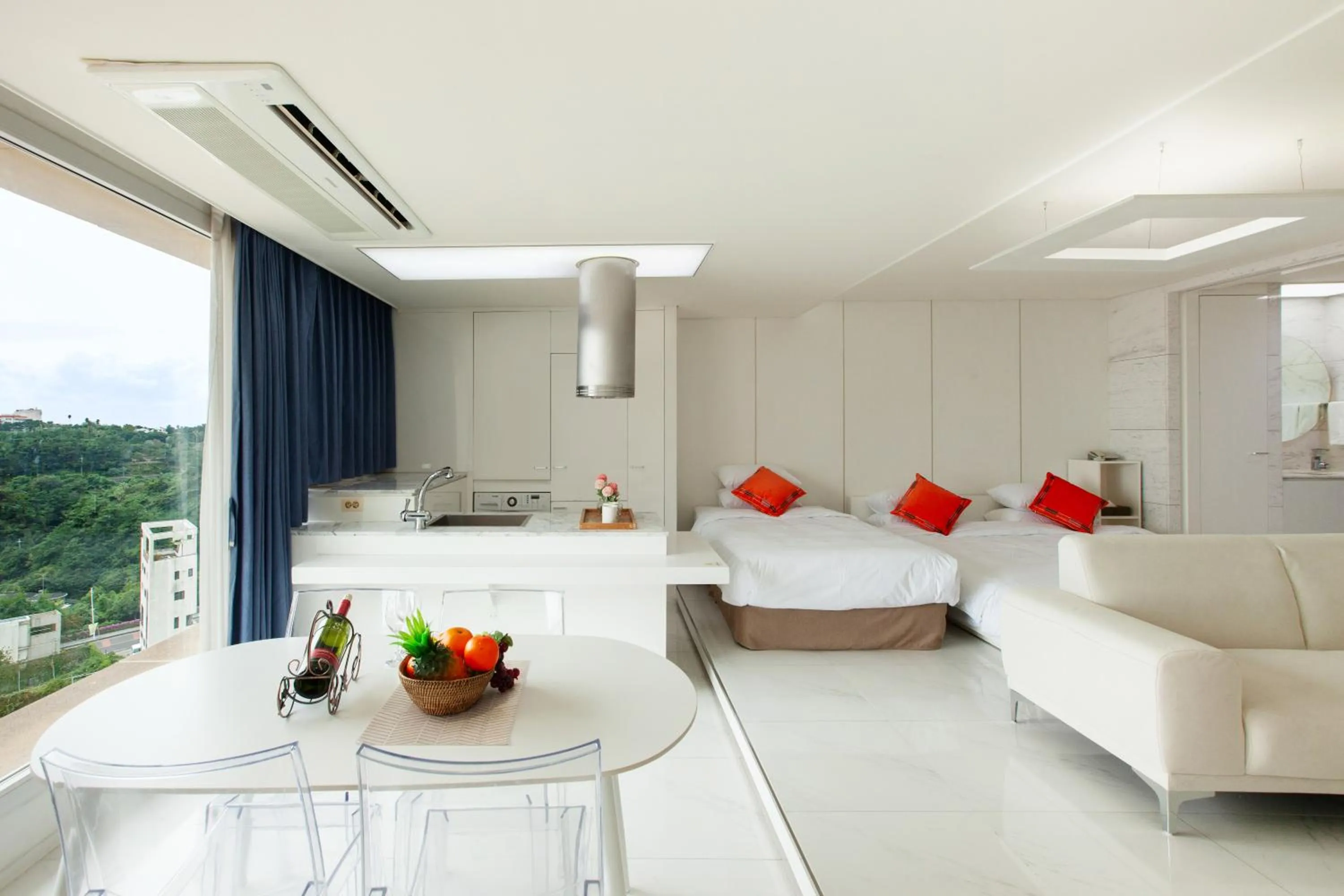 Decorative detail in Shin Shin Hotel Jeju Ocean