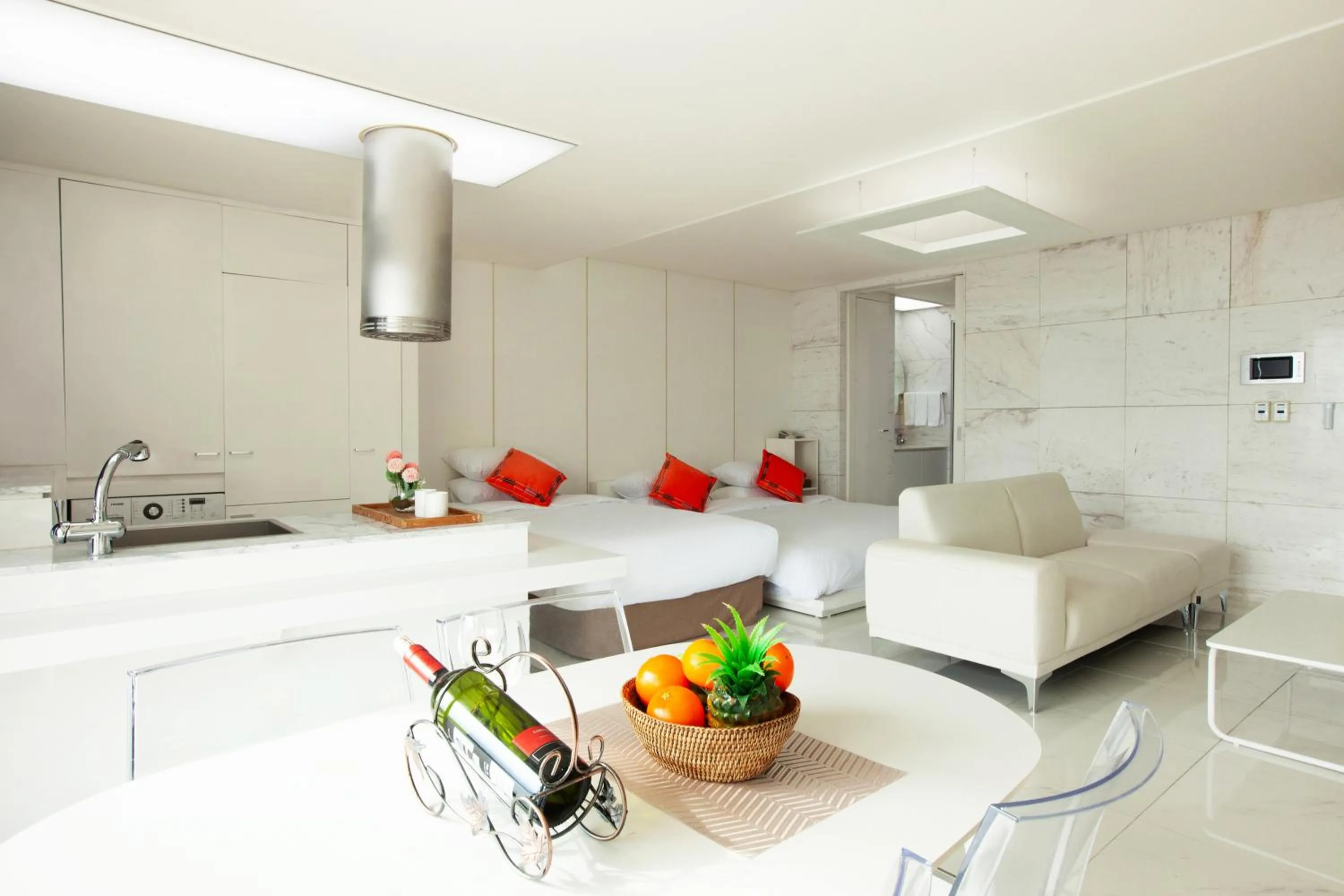 Decorative detail in Shin Shin Hotel Jeju Ocean