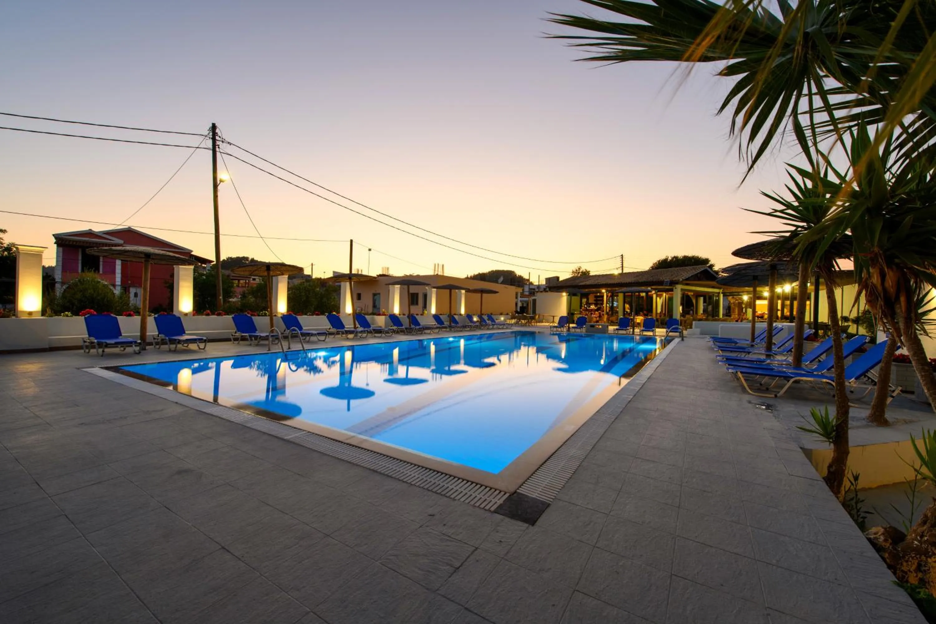 Swimming pool in Corfu SunGate Hotel
