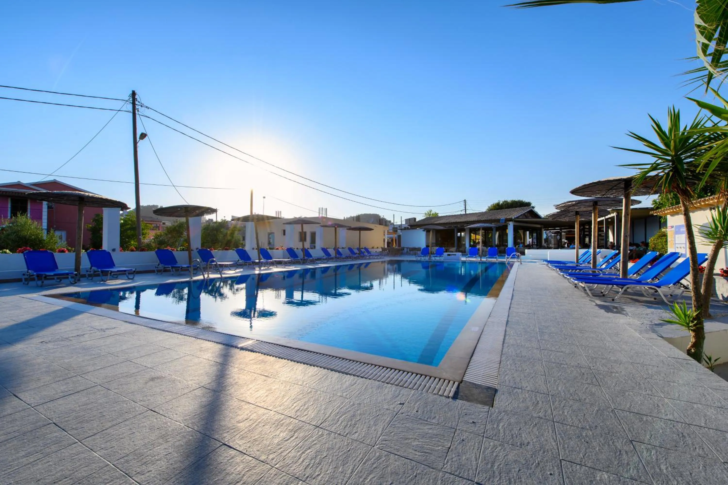 Swimming pool in Corfu SunGate Hotel