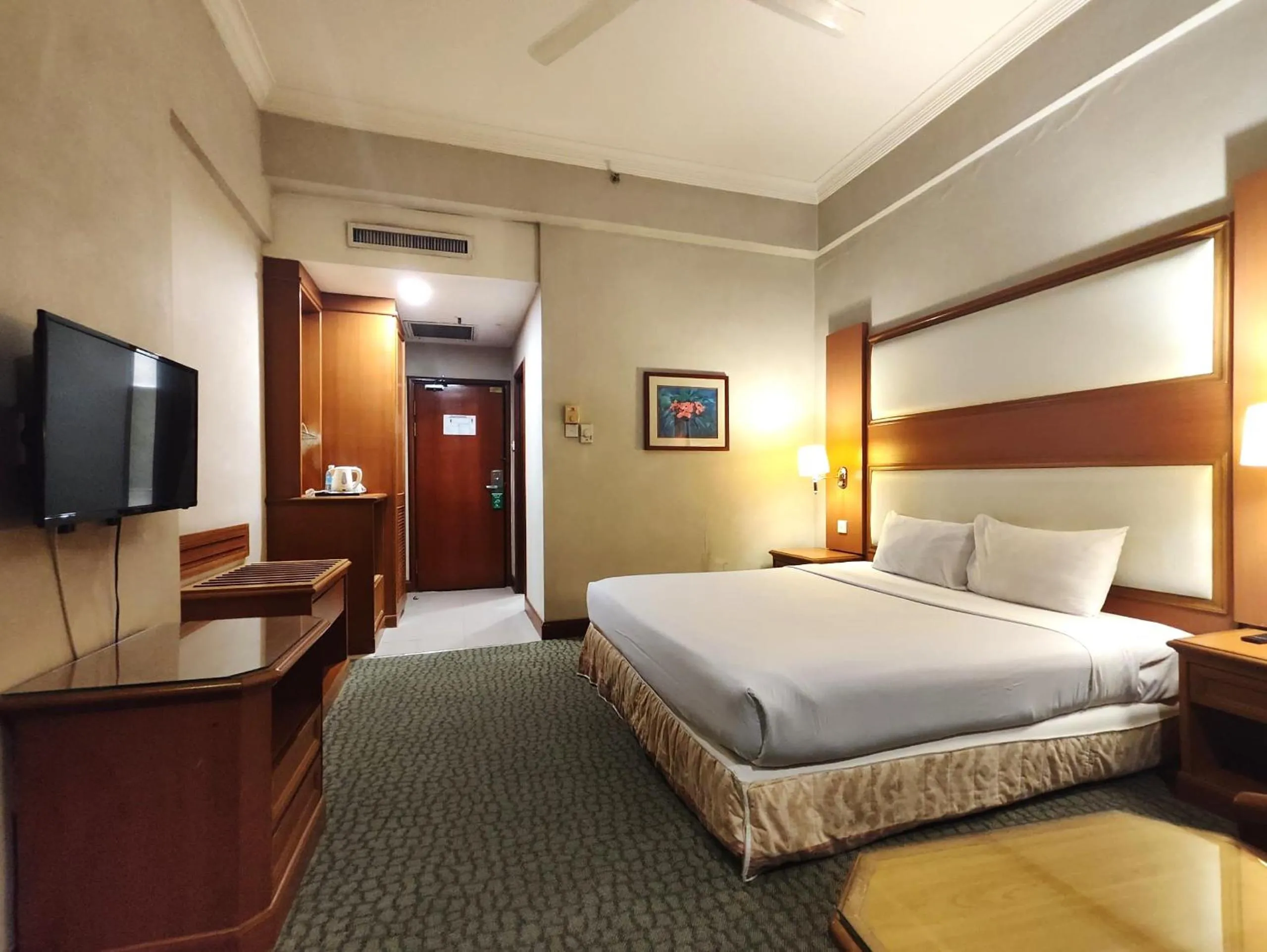 Bed in Pearl View Hotel Prai, Penang