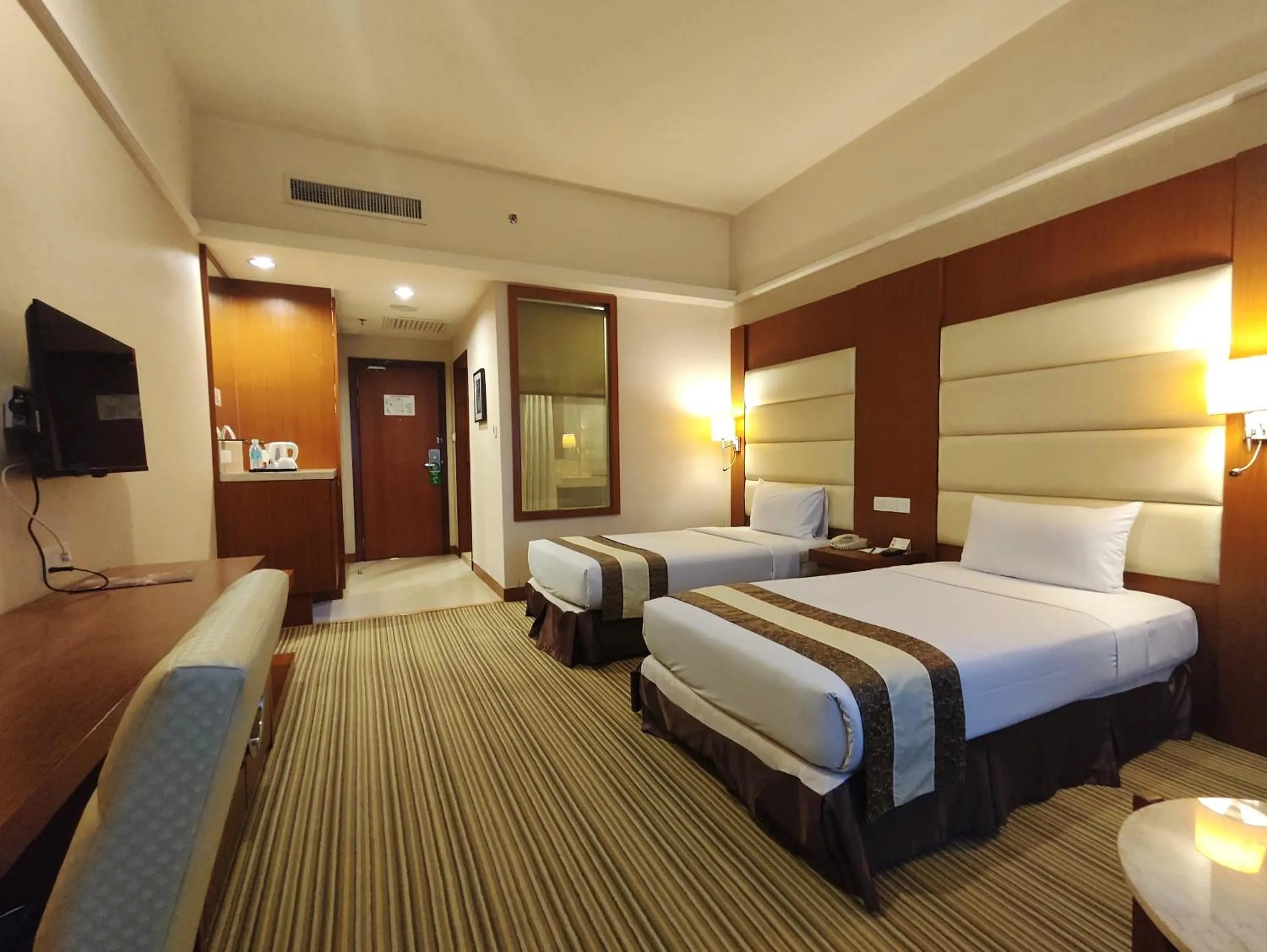 Bed in Pearl View Hotel Prai, Penang