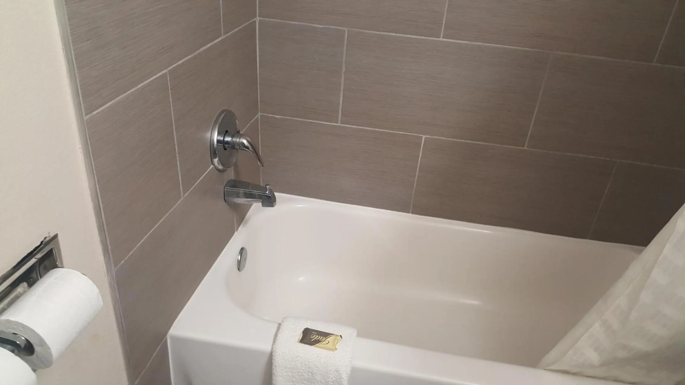 Bathroom in Baymont by Wyndham Pensacola