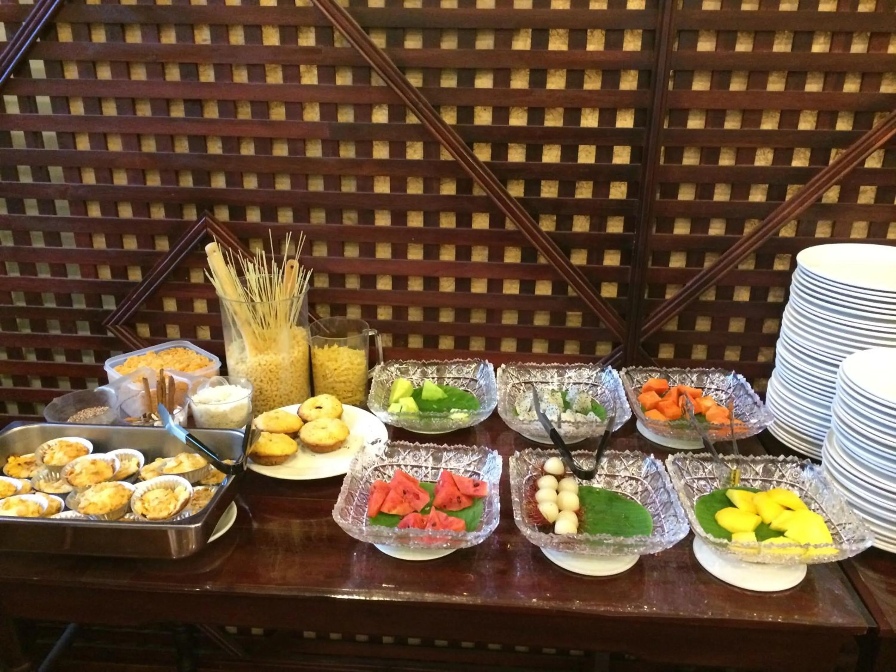 Food in Luang Prabang Legend Hotel