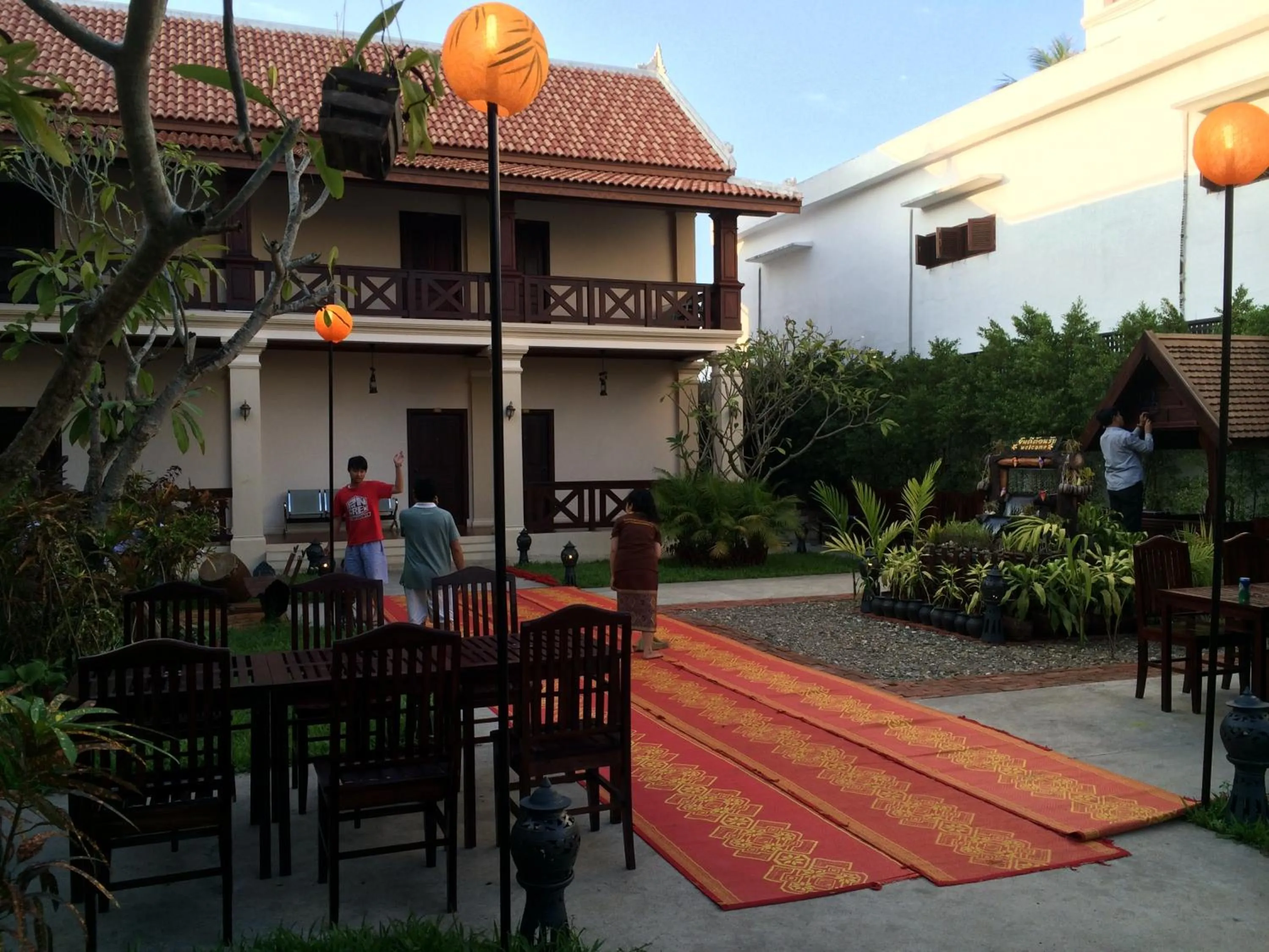 Facade/entrance in Luang Prabang Legend Hotel