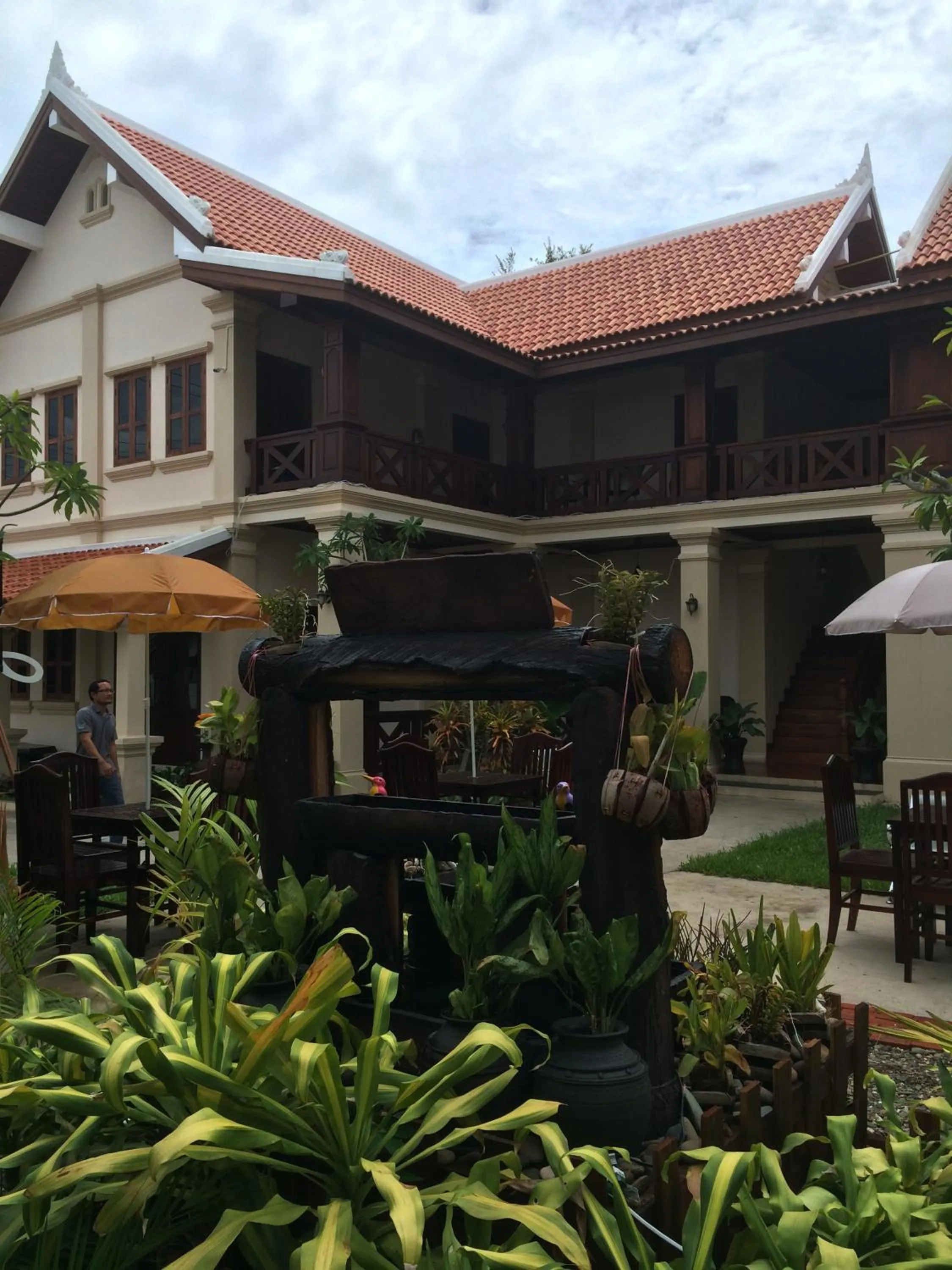 Decorative detail in Luang Prabang Legend Hotel