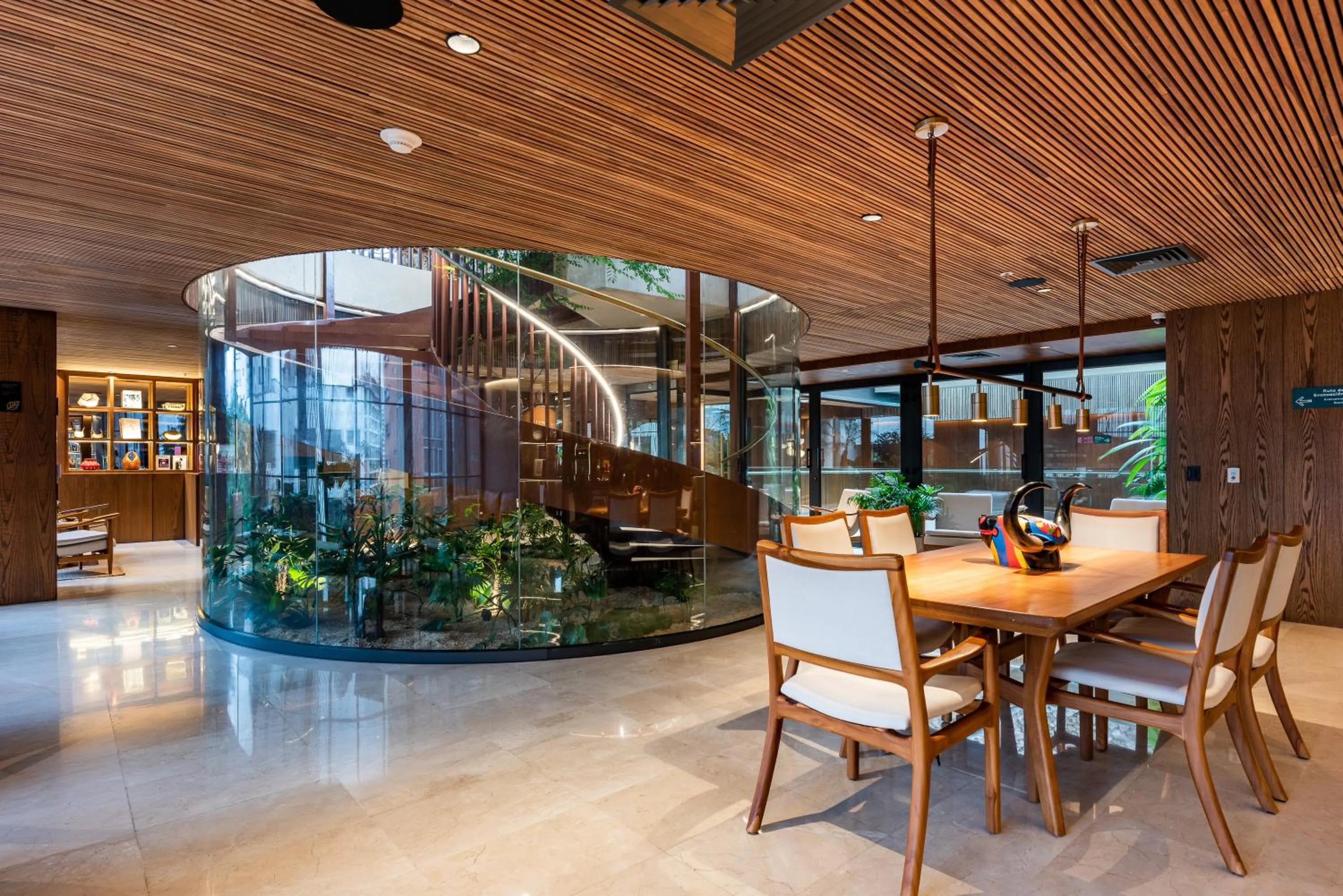 Lobby or reception in Elcielo Hotel Luxury Medellin